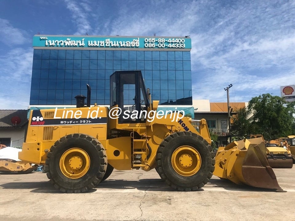 ขาย รถตัก 2 คิว มือสองจากญี่ปุ่น 🇯🇵 KOMATSU 530 ขนาดเทียบเท่า WA300 ☎ ครีม 065-88-444-00 | Line id