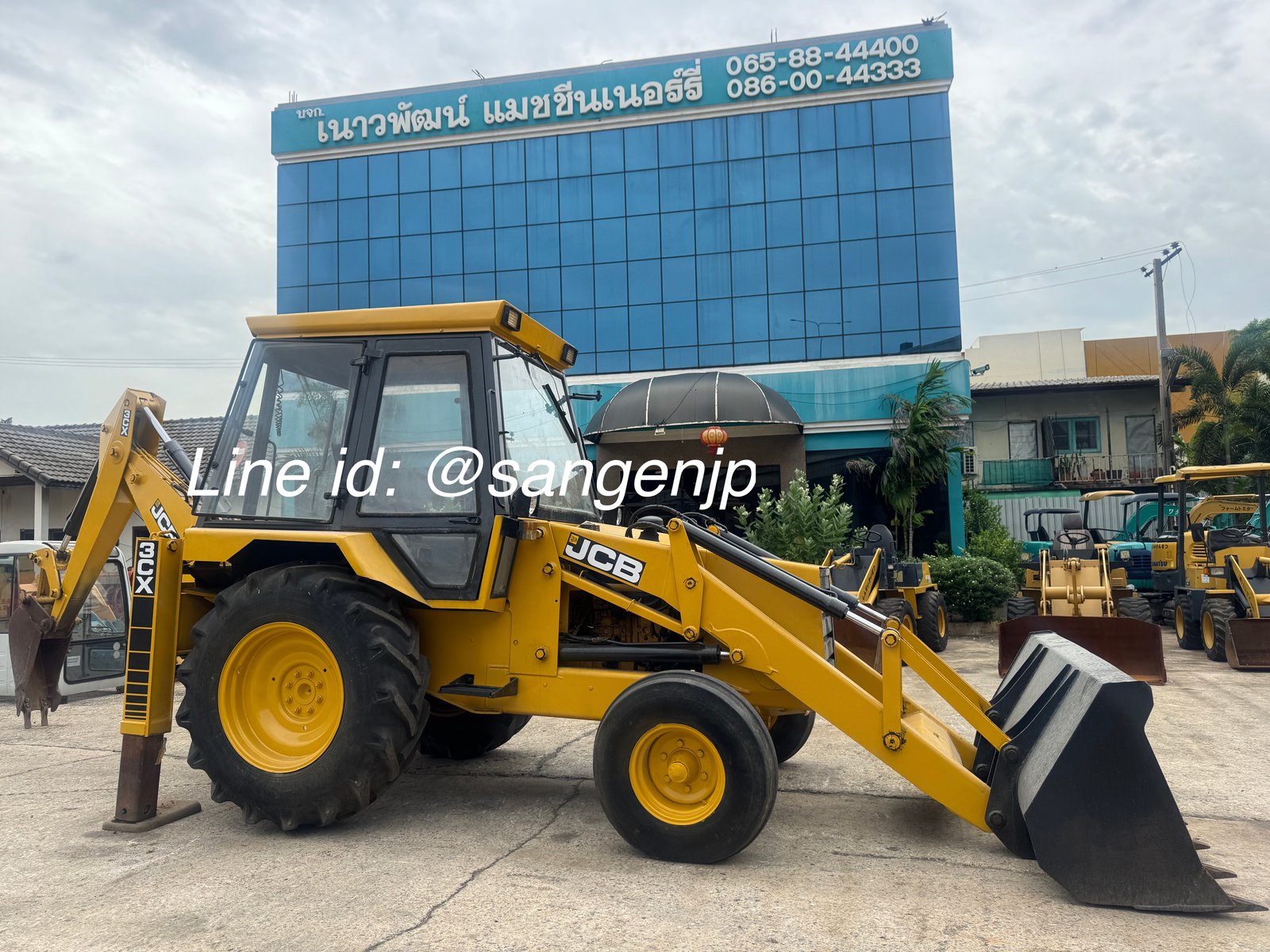 ขาย รถตักหน้าขุดหลัง JCB 3CX รถเก่านอก ไม่เคยใช้งานในไทย ☎ ครีม 065-88-444-00 | Line id: @sangenjp |