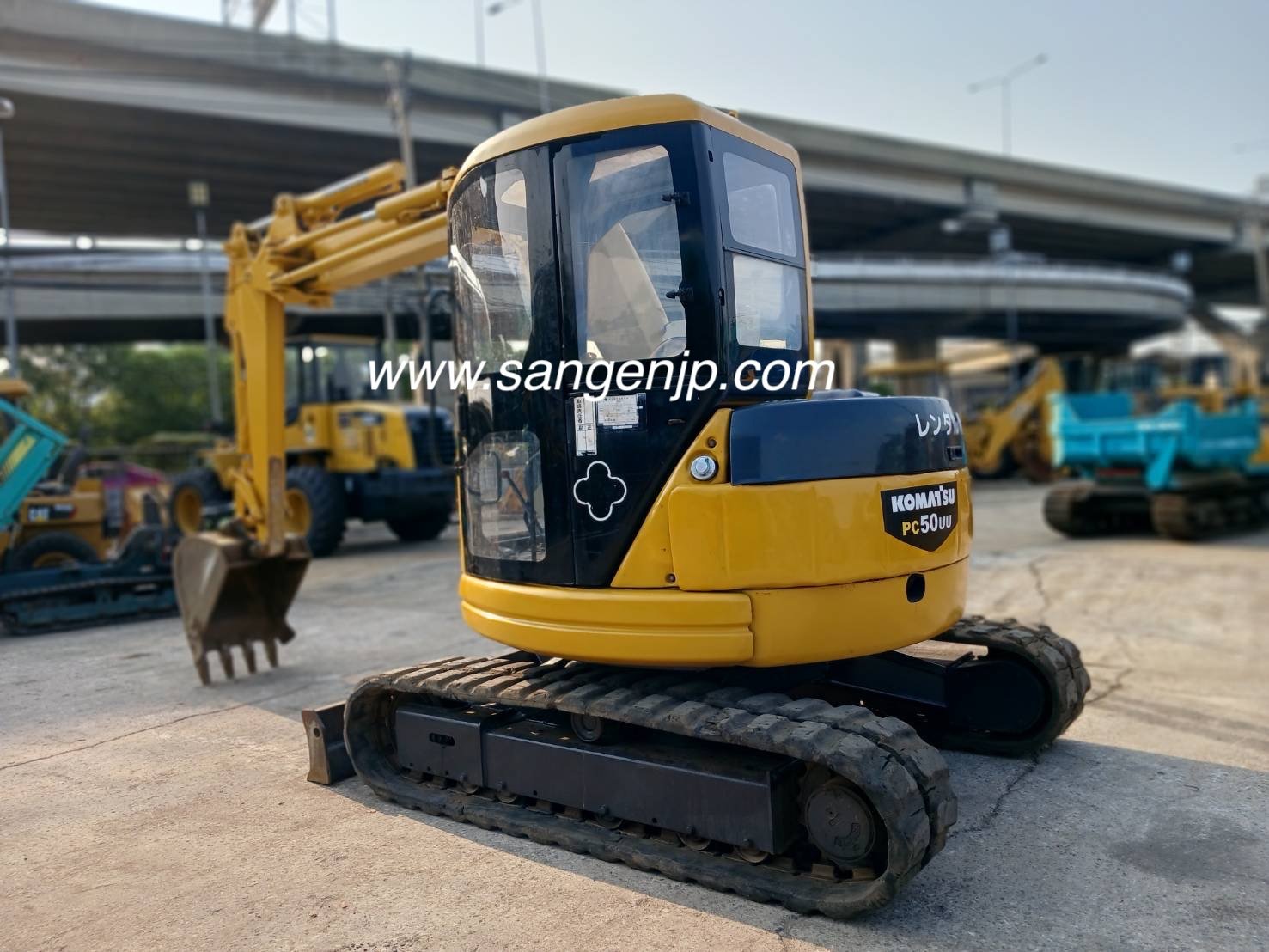 ขาย รถแม็คโคร ขนาด 5 ตัน มือสองจากญี่ปุ่น KOMATSU PC50UU 🇯🇵 รถไม่เคยใช้งานในไทย ☎ ครีม 065-88-444-