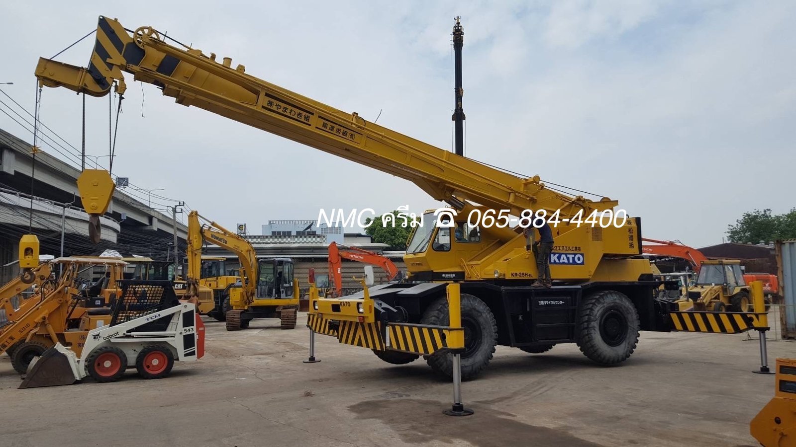 ขาย รถเครน มือสองญี่ปุ่น 🇯🇵 ขนาด 25 ตัน KATO KR25 MOBILE CRANE ☎ ครีม 065-88-444-00 | Line id: @sa ขาย รถเครน มือสองญี่ปุ่น 🇯🇵 ขนาด 25 ตัน KATO KR25 MOBILE CRANE ☎ ครีม 065-88-444-00 | Line id: @sa