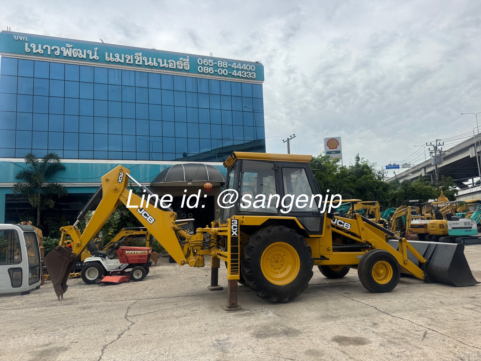 ขาย รถตักหน้าขุดหลัง JCB 3CX รถเก่านอก ไม่เคยใช้งานในไทย ☎ ครีม 065-88-444-00 | Line id: @sangenjp |
