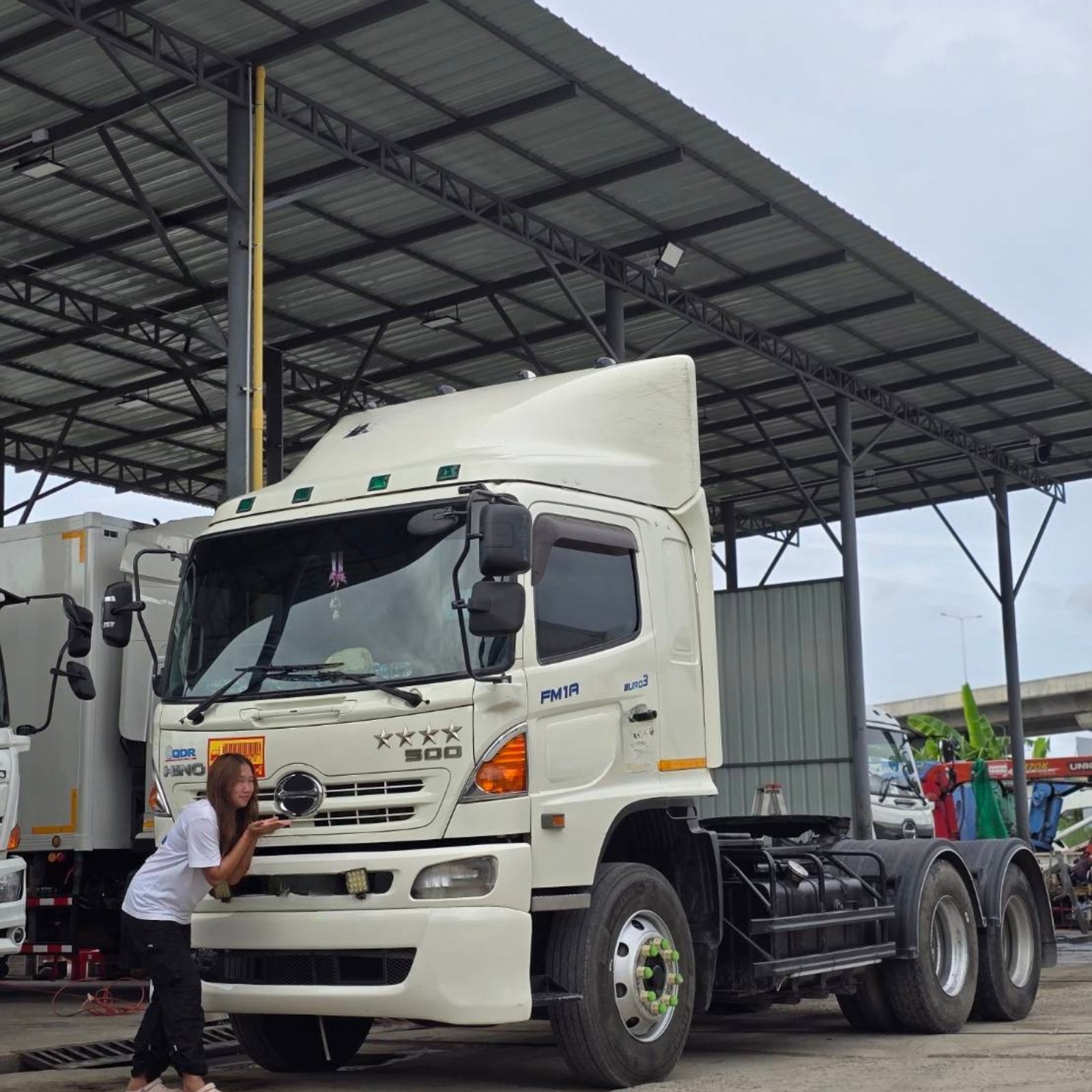 หัวลาก 10 ล้อ HINO S500 344 ปี 58