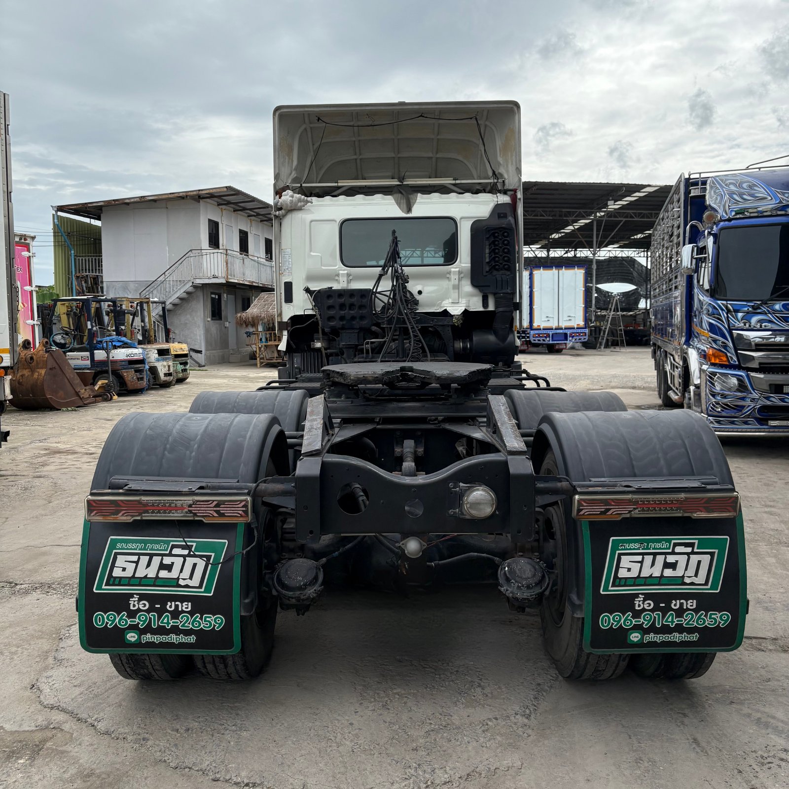 หัวลาก 10 ล้อ HINO S500 344 ปี 58