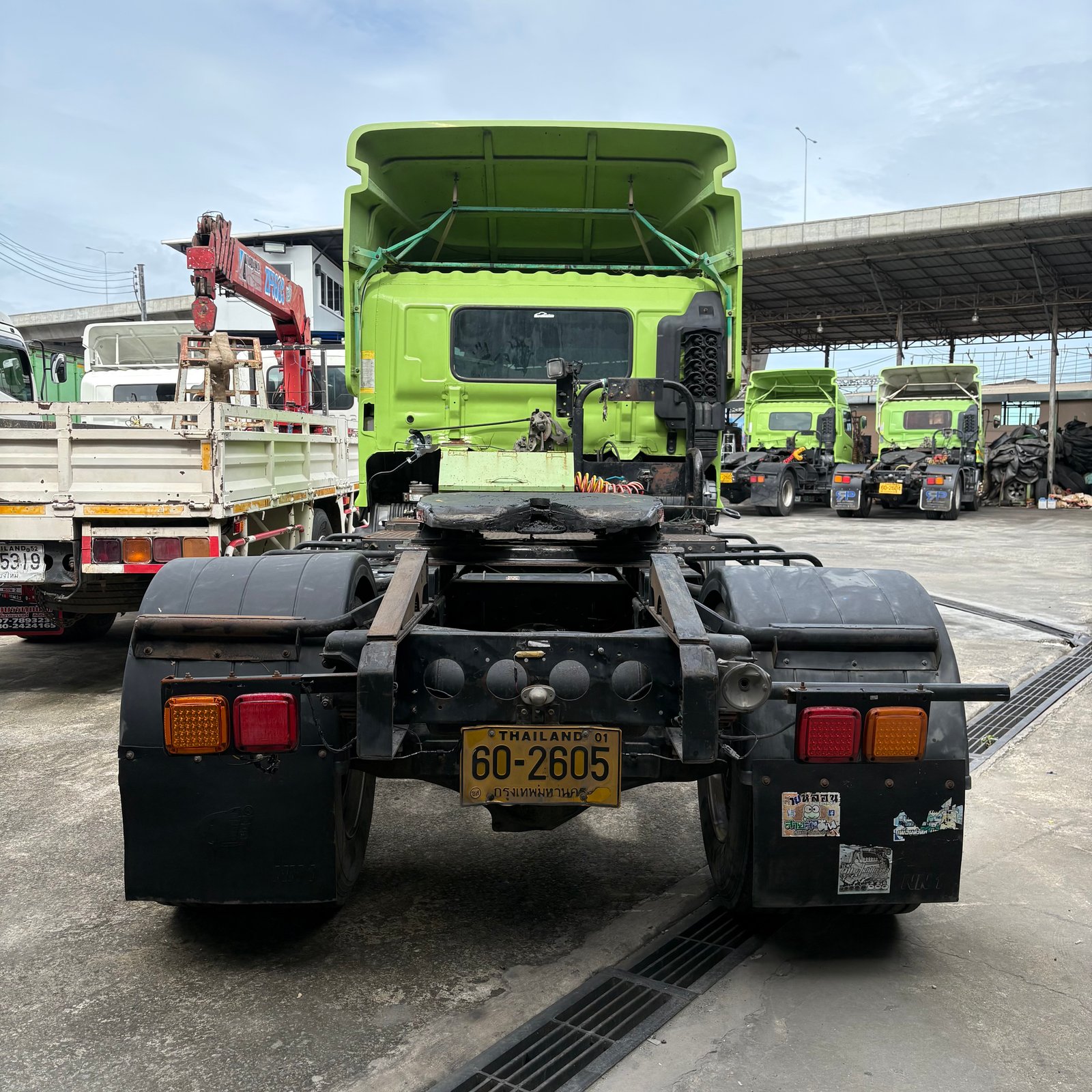 หัวลาก 6 ล้อ HINO FG8J 212 ปี 55 หัวลาก 6 ล้อ HINO FG8J 212 ปี 55