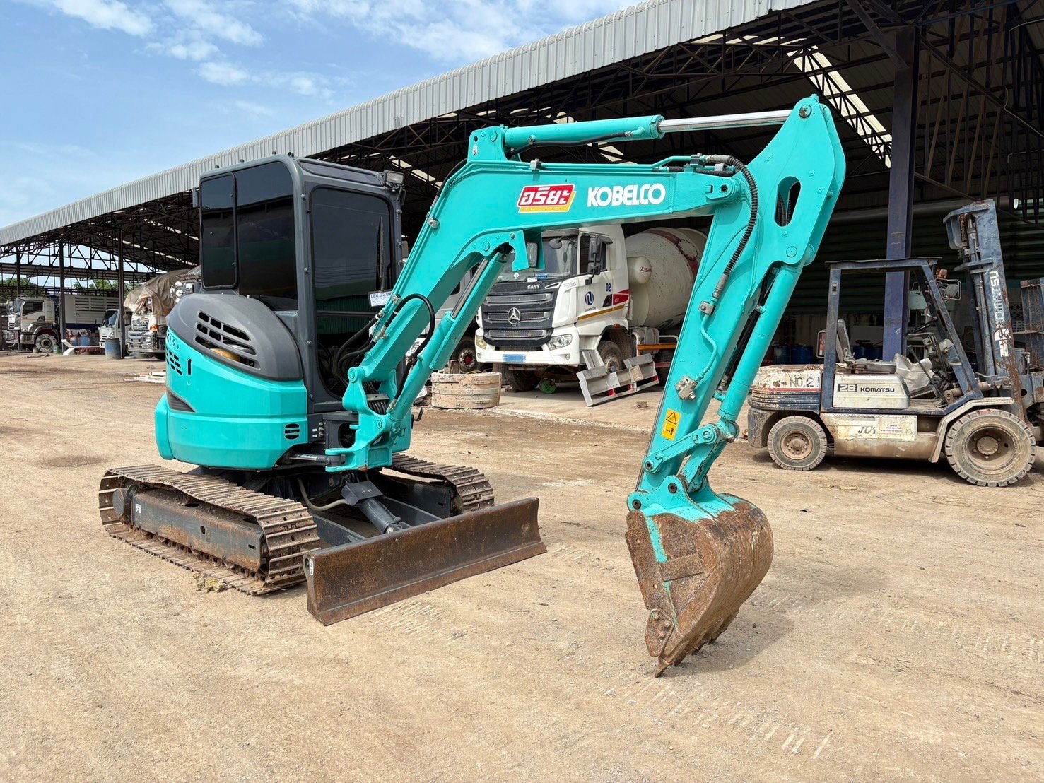 Kobelco sk35sr-6 ออกศูนย์อริยะ ชั่วโมงน้อย 2,179 P.M. #รถแบคโฮ#LEK 929