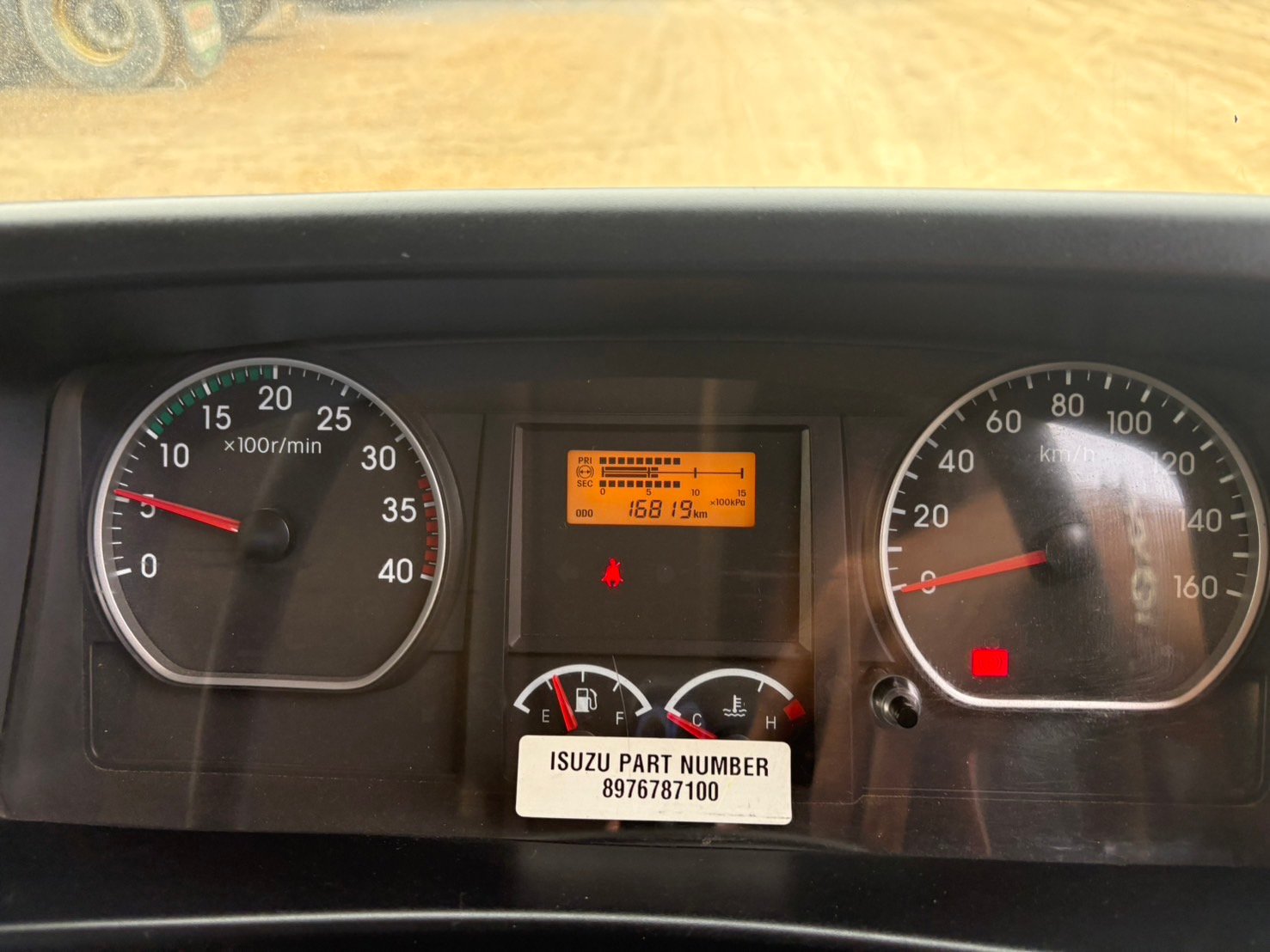 ISUZU FRR190 ปี65 ไมล์น้อย 16,800km#รถโม่ปูน6ล้อ โม่ปูน NSK 3-3.5คิว#LEK 882