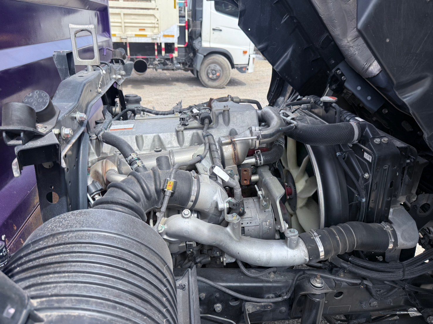 HINO FC9J 210 HP ปี64 ไมล์ 347,000 Km. # กระบะเหล็กยาว 6.60 ม.#LEK 737 HINO FC9J 210 HP ปี64 ไมล์ 347,000 Km. # กระบะเหล็กยาว 6.60 ม.#LEK 737