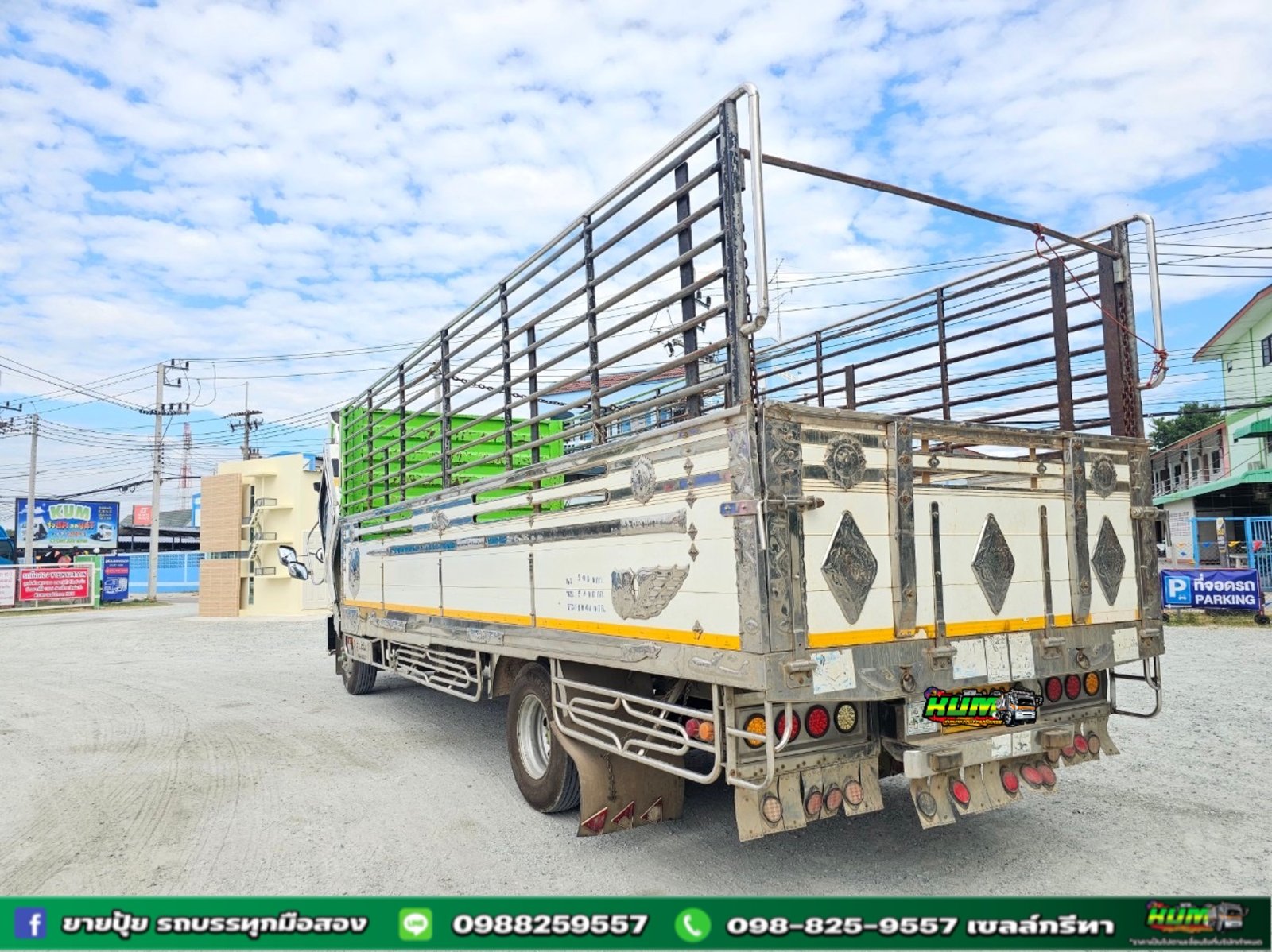 🚛 #หกล้อคอก ❤️‍🔥 ISUZU FRR 210 แรง ปี61 (9063)