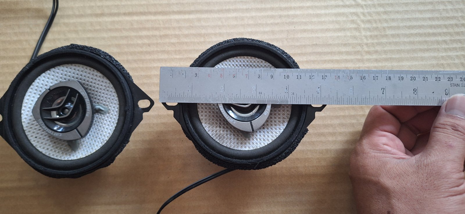 ดอกลำโพง carrozzria Pioneer TS-F101 ขนาด4 นิ้ว