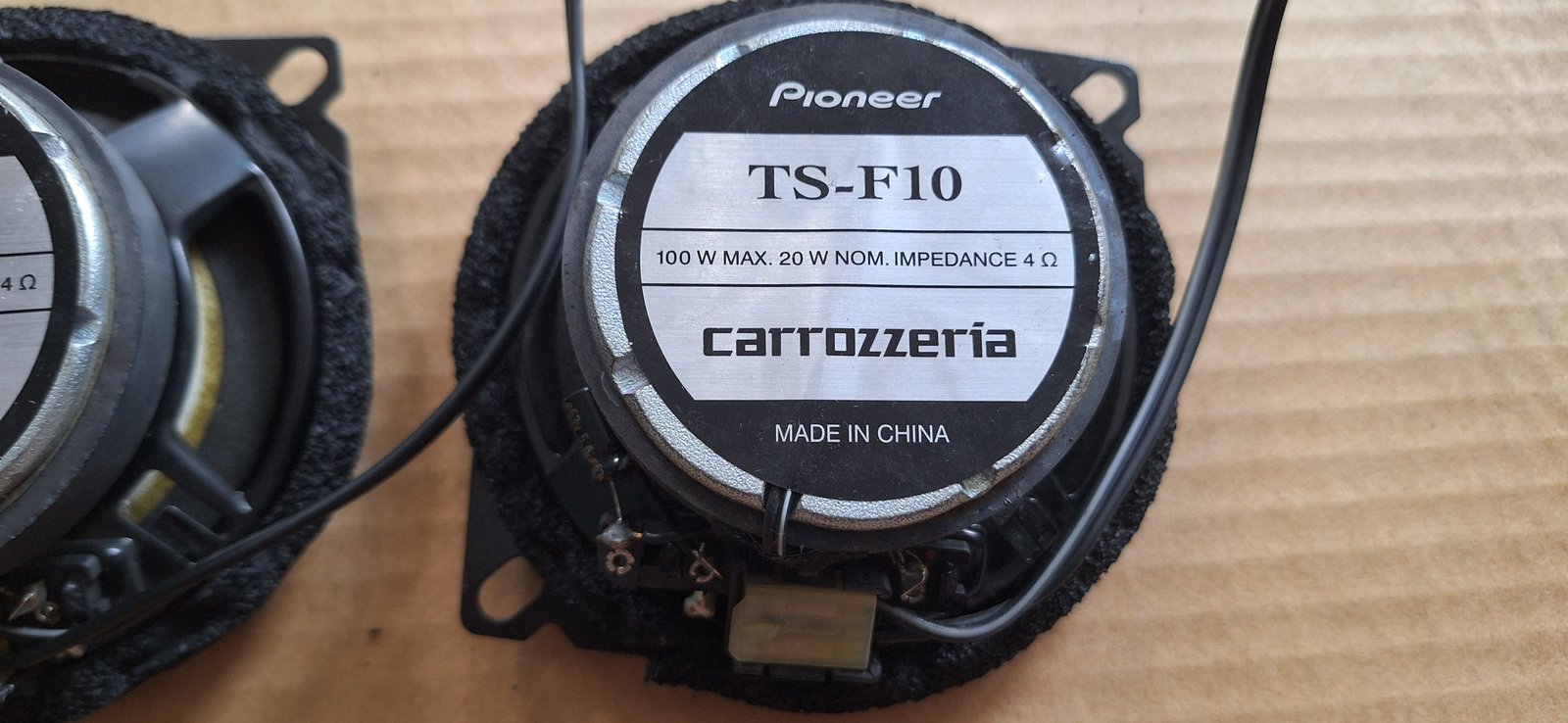 ดอกลำโพง carrozzria Pioneer TS-F101 ขนาด4 นิ้ว