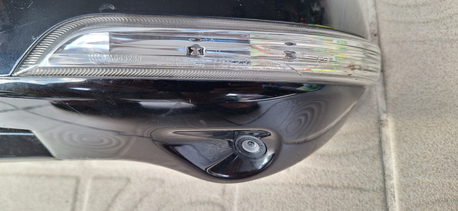 กระจกมองข้าง NISSAN TEANA J32 แท้ ข้างซ้าย สีดำ