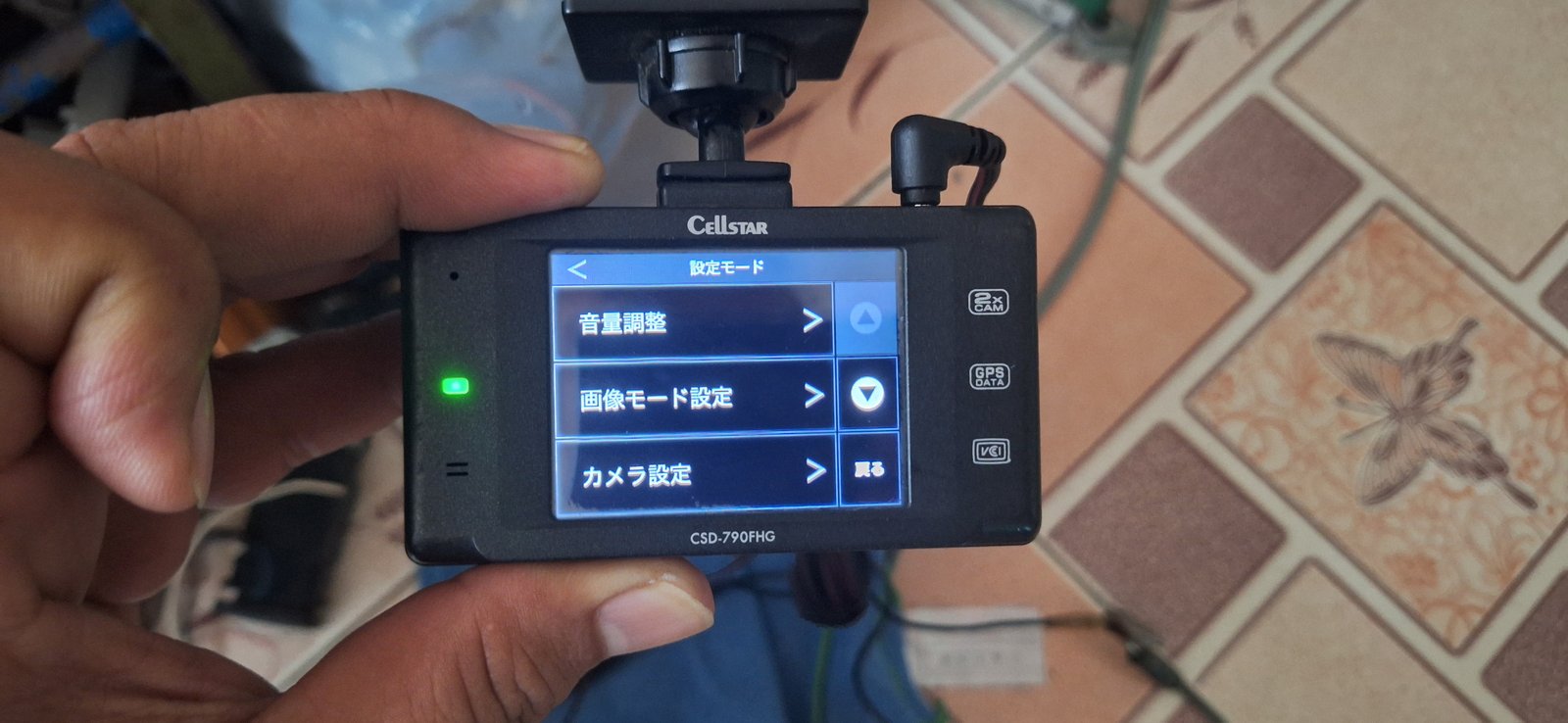 กล้องหน้ารถ CellSTAR CSD-790FHG มือสองญี่ปุ่น