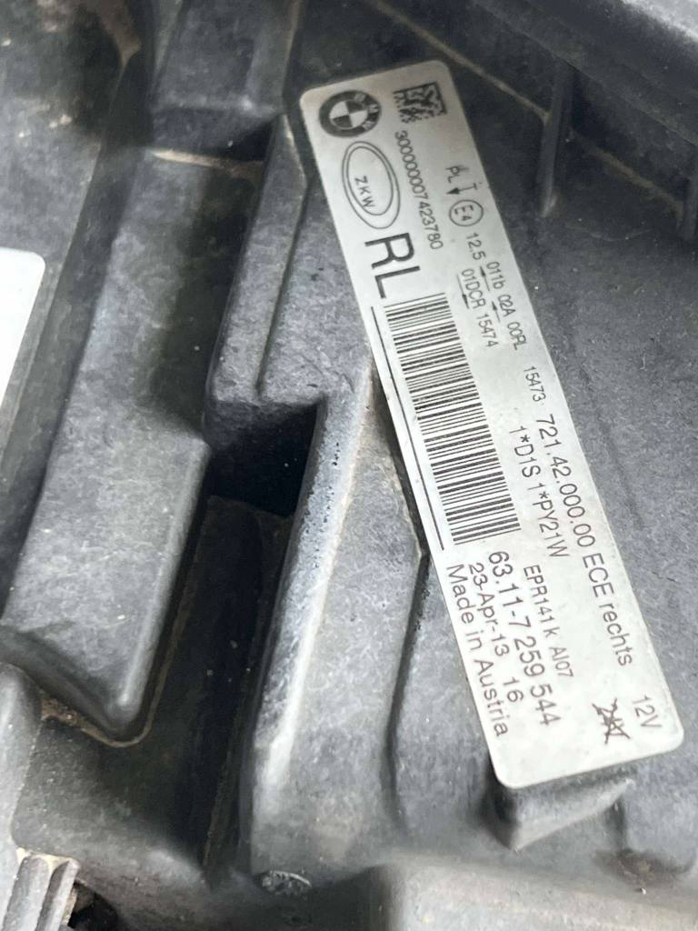 หน้าตัด BMW Series3 F30 (3B20) หน้าตัด BMW Series3 F30 (3B20)