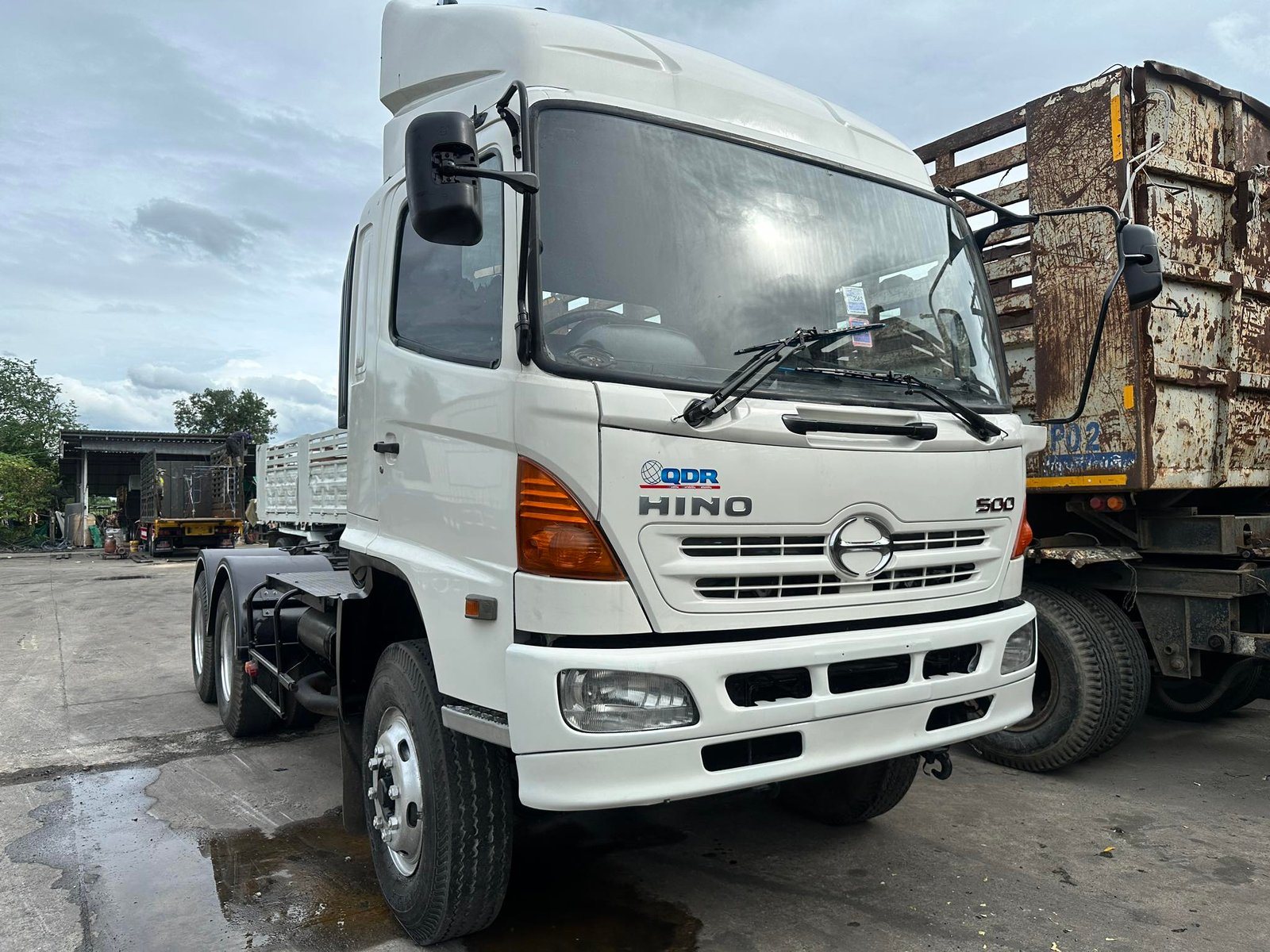 หัวลาก Hino 320ปี 46 รถเดิมๆทั้งลำ ราคา 490,000 บาท
