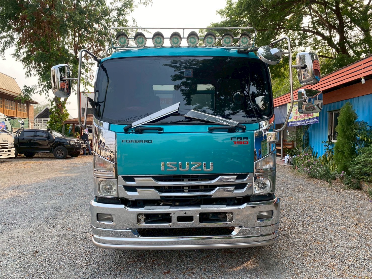 ISUZU 190 เทลเลอร์ พร้อมเครน ปี56 ขาย 950,000บาท