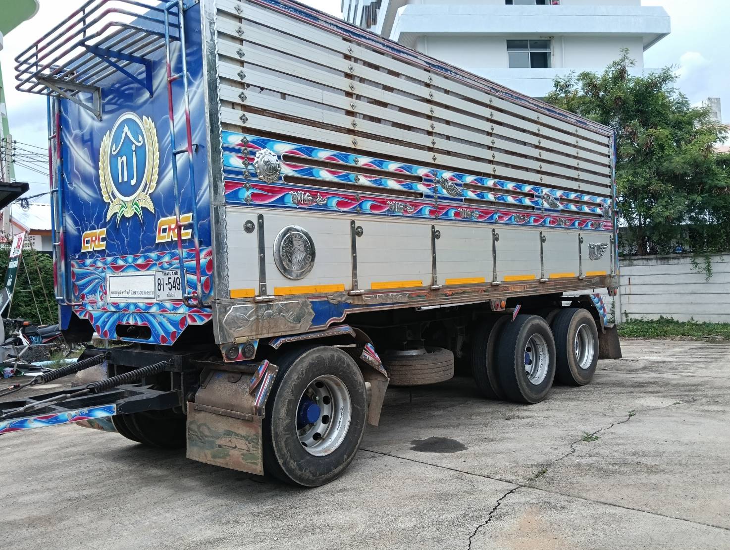 รถบรรทุก 10 ล้ออีซูซุ ISUZU FXZ360 พร้อมพ่วง รถปี 2561