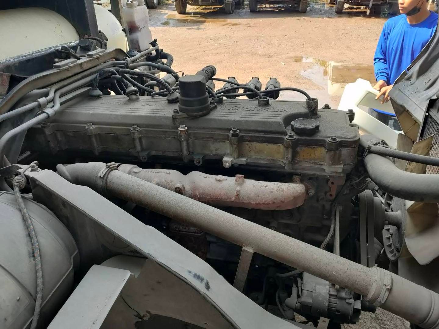 เครื่อง Mitsubishi 6M60 แก๊ส NGV เครื่อง Mitsubishi 6M60 แก๊ส NGV