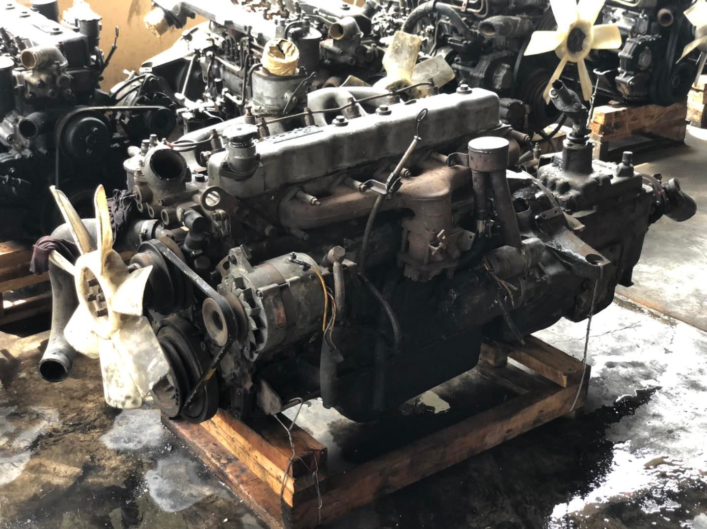 Isuzu 6BD1 JCM 165 แรงม้า Isuzu 6BD1 JCM 165 แรงม้า