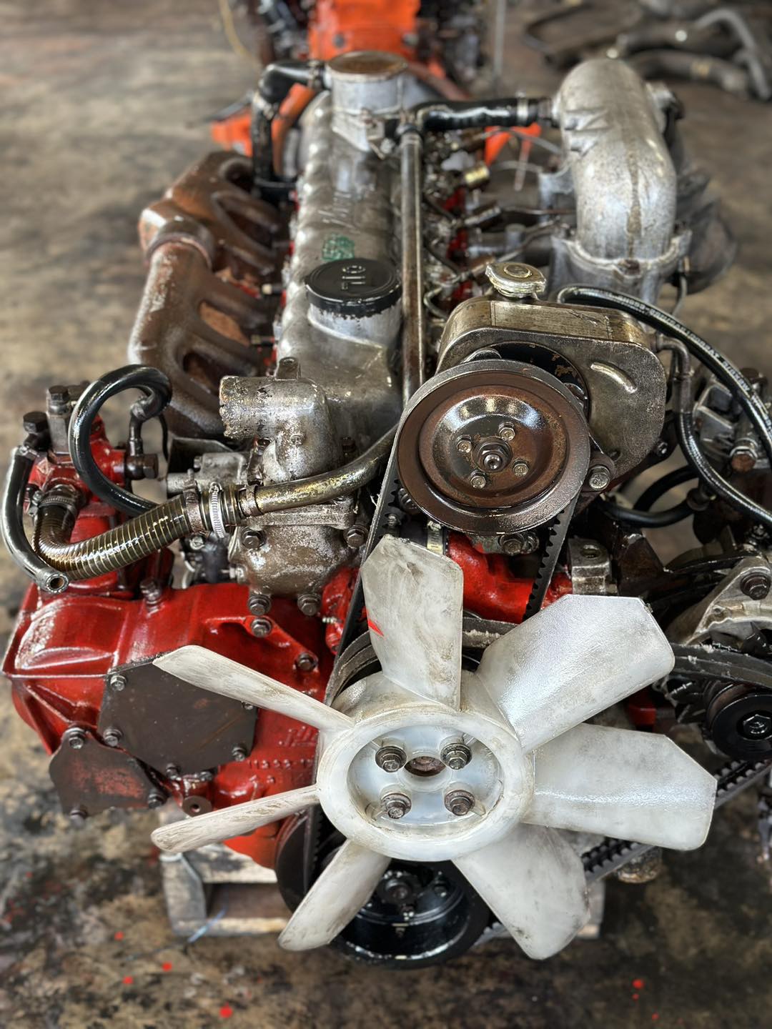 Hino EH700 168 แรงม้า ปั๊มลม Hino EH700 168 แรงม้า ปั๊มลม