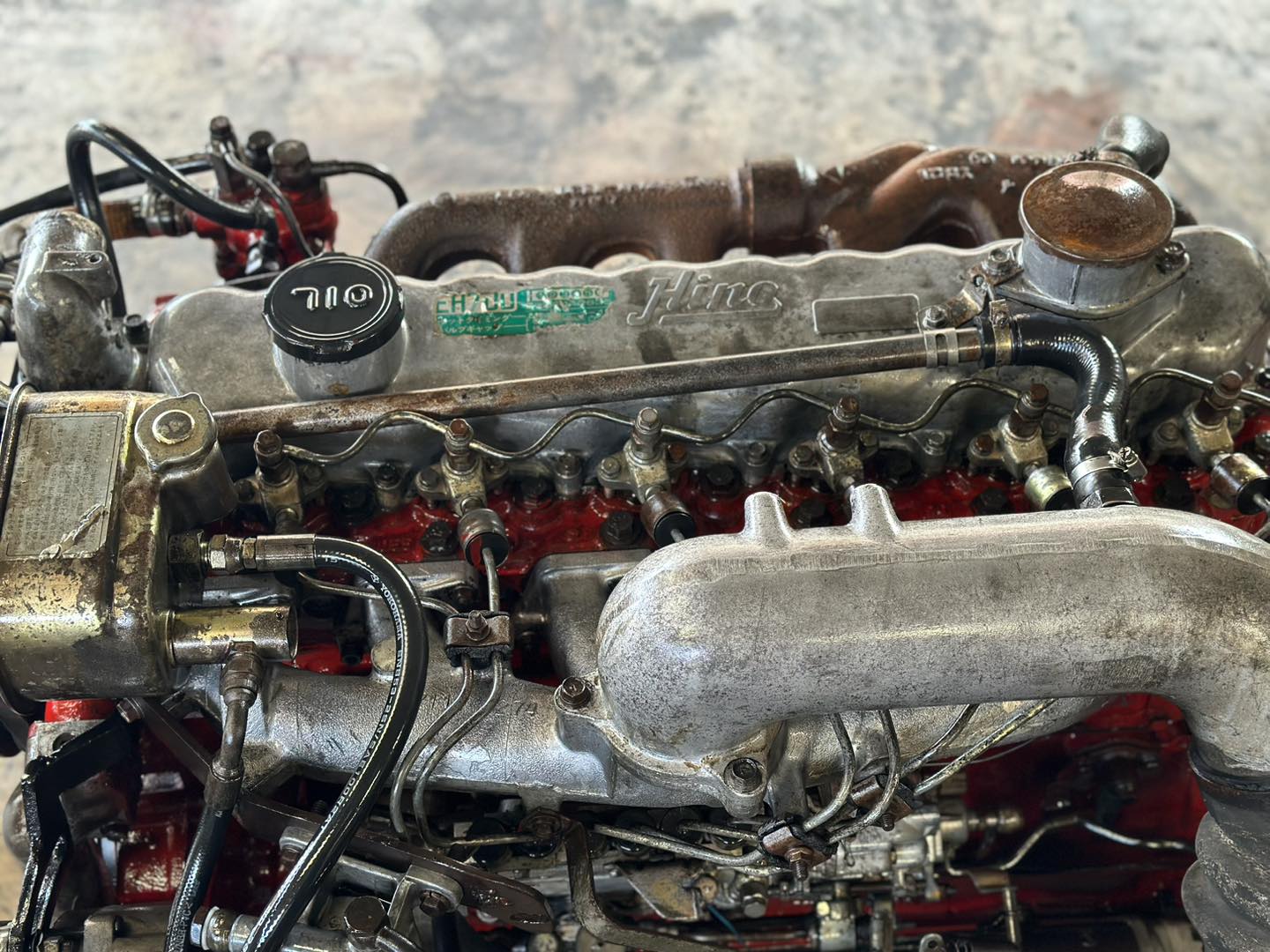 Hino EH700 168 แรงม้า ปั๊มลม Hino EH700 168 แรงม้า ปั๊มลม