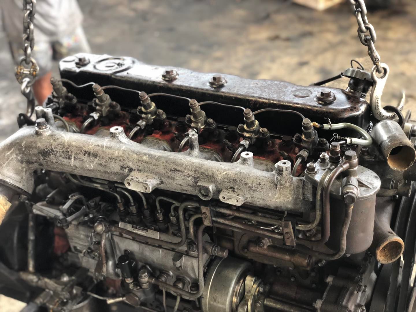 ขายเครื่อง Isuzu 6BD1 JCM ฝาดำแท้ 165 แรงม้า ขายเครื่อง Isuzu 6BD1 JCM ฝาดำแท้ 165 แรงม้า