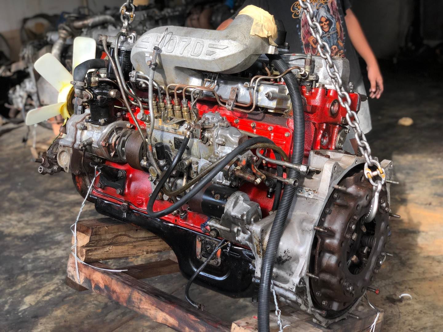 Hino HO7D 195 แรงม้า Hino HO7D 195 แรงม้า