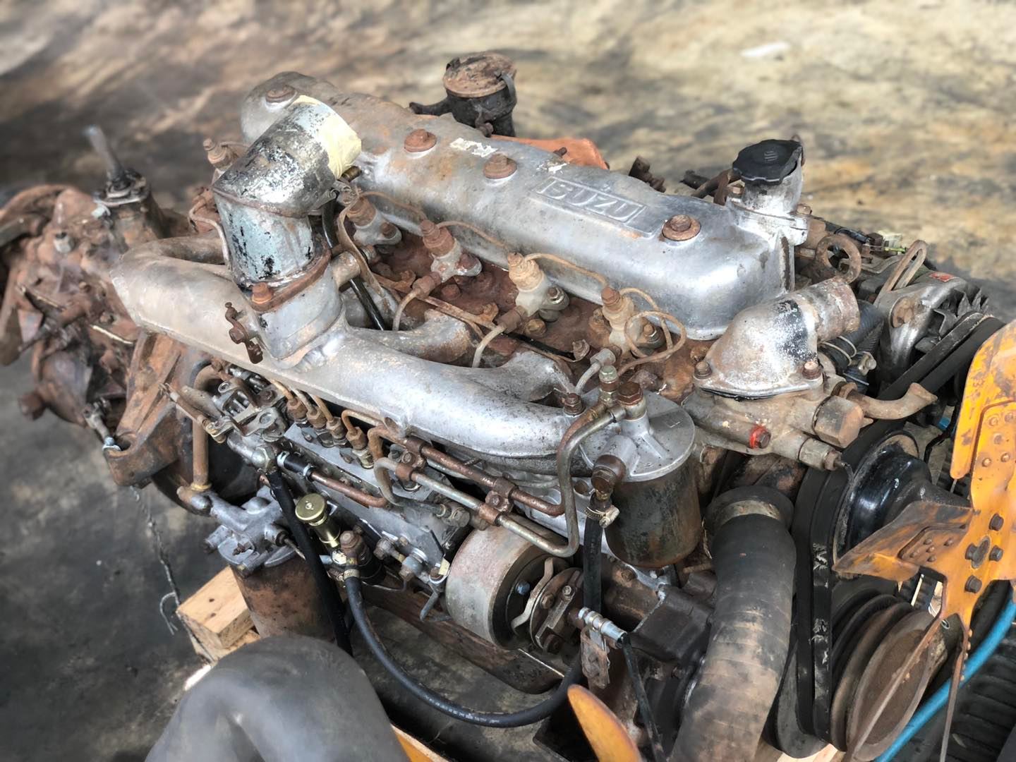 Isuzu 6BD1 JCM 165 แรงม้า Isuzu 6BD1 JCM 165 แรงม้า