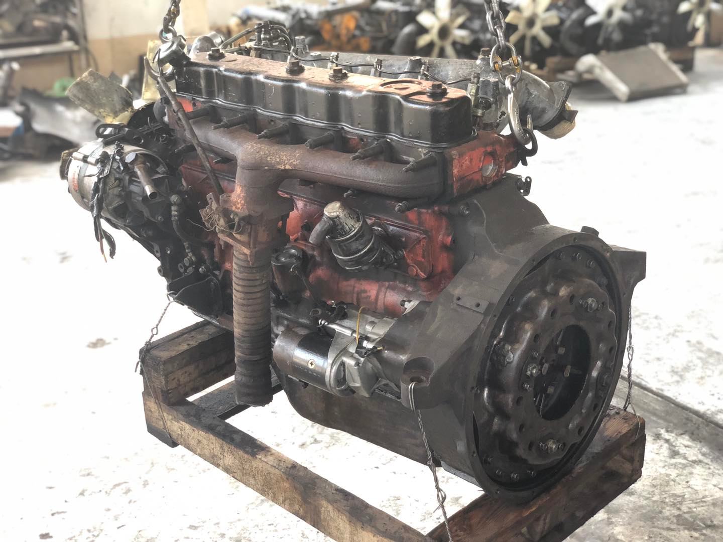 ขายเครื่อง Isuzu 6BD1 JCM ฝาดำแท้ 165 แรงม้า ขายเครื่อง Isuzu 6BD1 JCM ฝาดำแท้ 165 แรงม้า