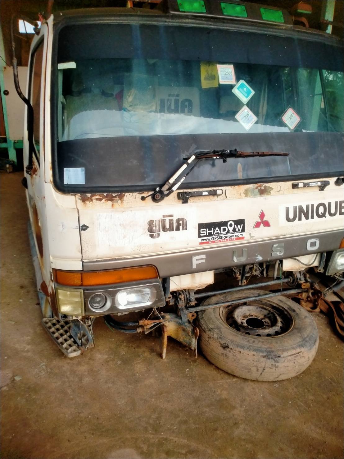 หัวเก๋งสิบล้อ FUSO 627 Misubishi