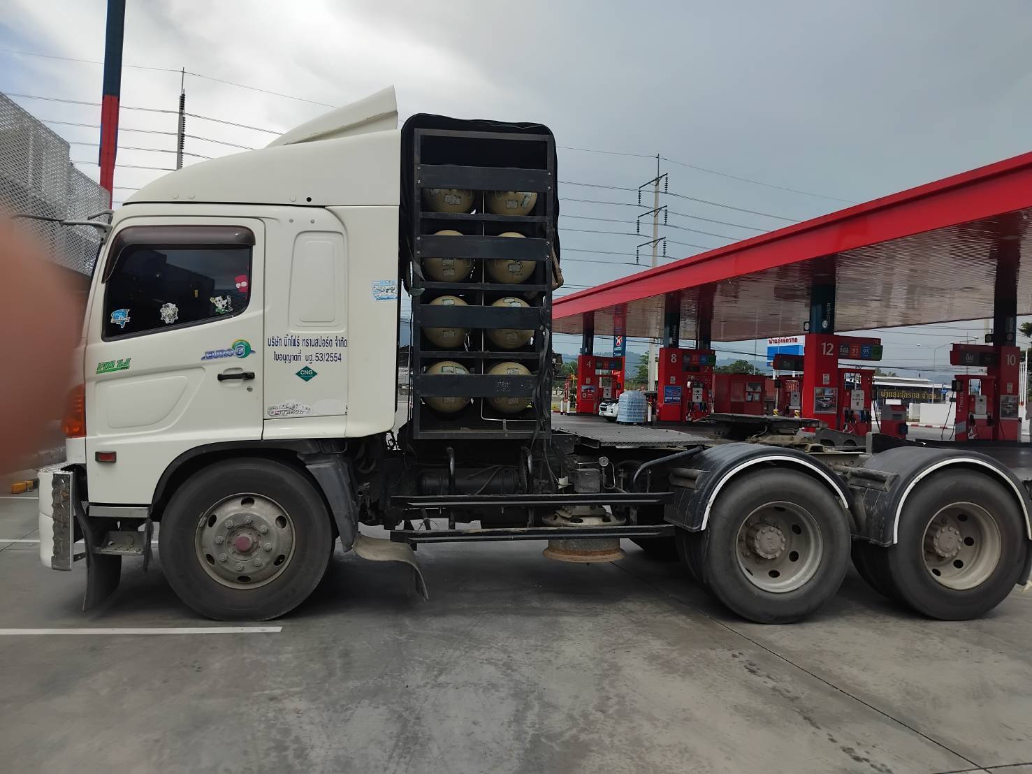 หัวลาก+หาง HINO NGV 260 แรงม้า หัวลาก+หาง HINO NGV 260 แรงม้า