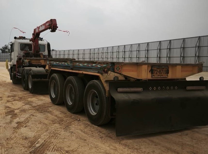 หัวลาก+หาง ติดเครน 5 ตัน HINO PROFIA เครื่องP11-290 แรงม้า
