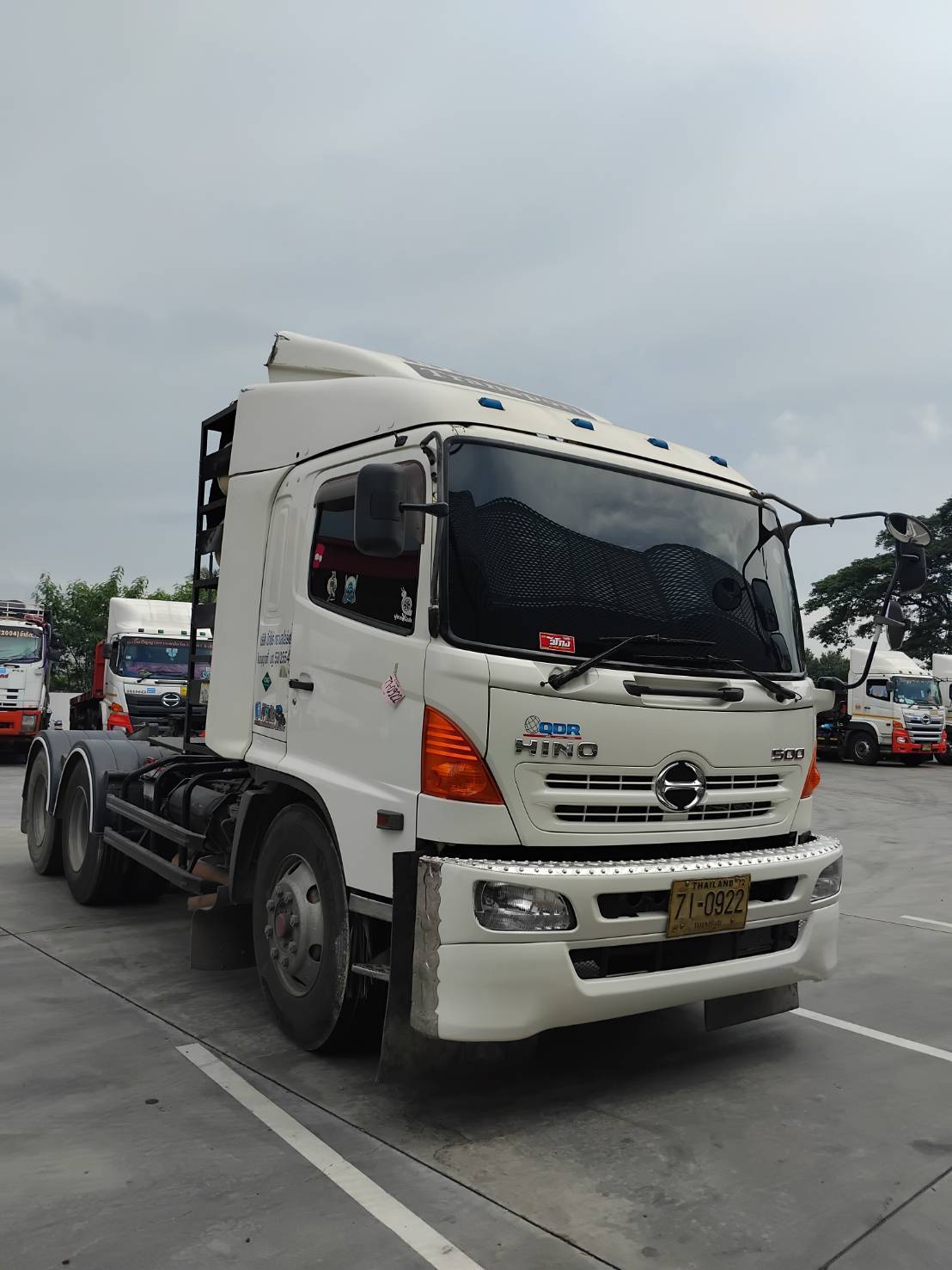 หัวลาก+หาง HINO NGV 260 แรงม้า หัวลาก+หาง HINO NGV 260 แรงม้า