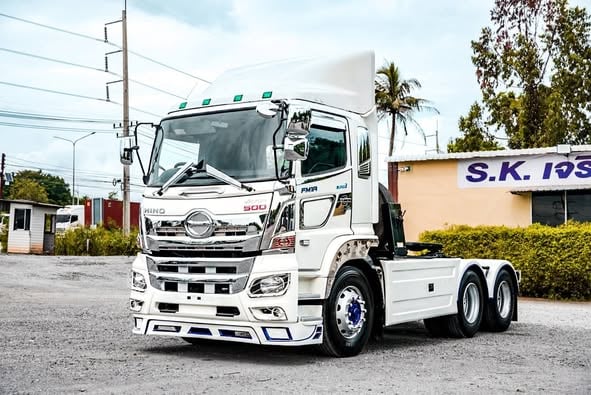 หัวลาก HINO VICTOR 344 ปี 62 คัสซีรู 2 แถว #QW