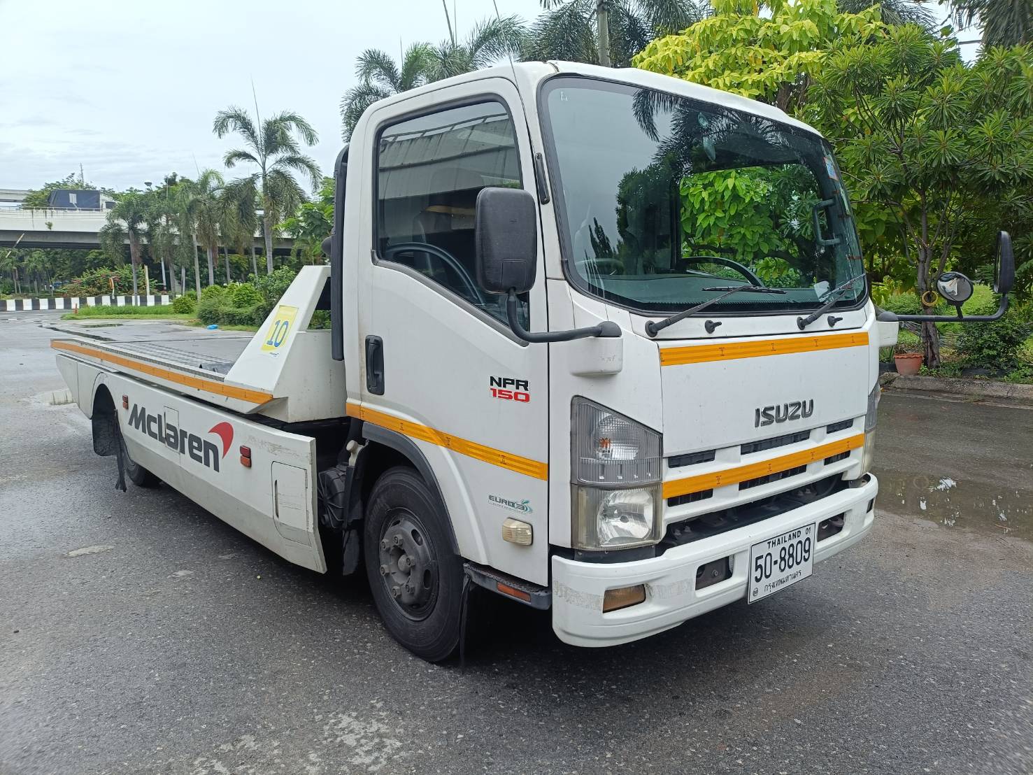 รถสไลด์ถาด ISUZU NPR75KXXXQ ปี 2014 รถสไลด์ถาด ISUZU NPR75KXXXQ ปี 2014