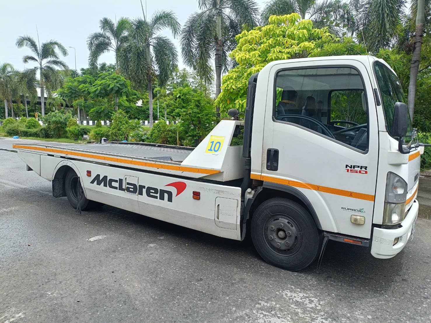 รถสไลด์ถาด ISUZU NPR75KXXXQ ปี 2014