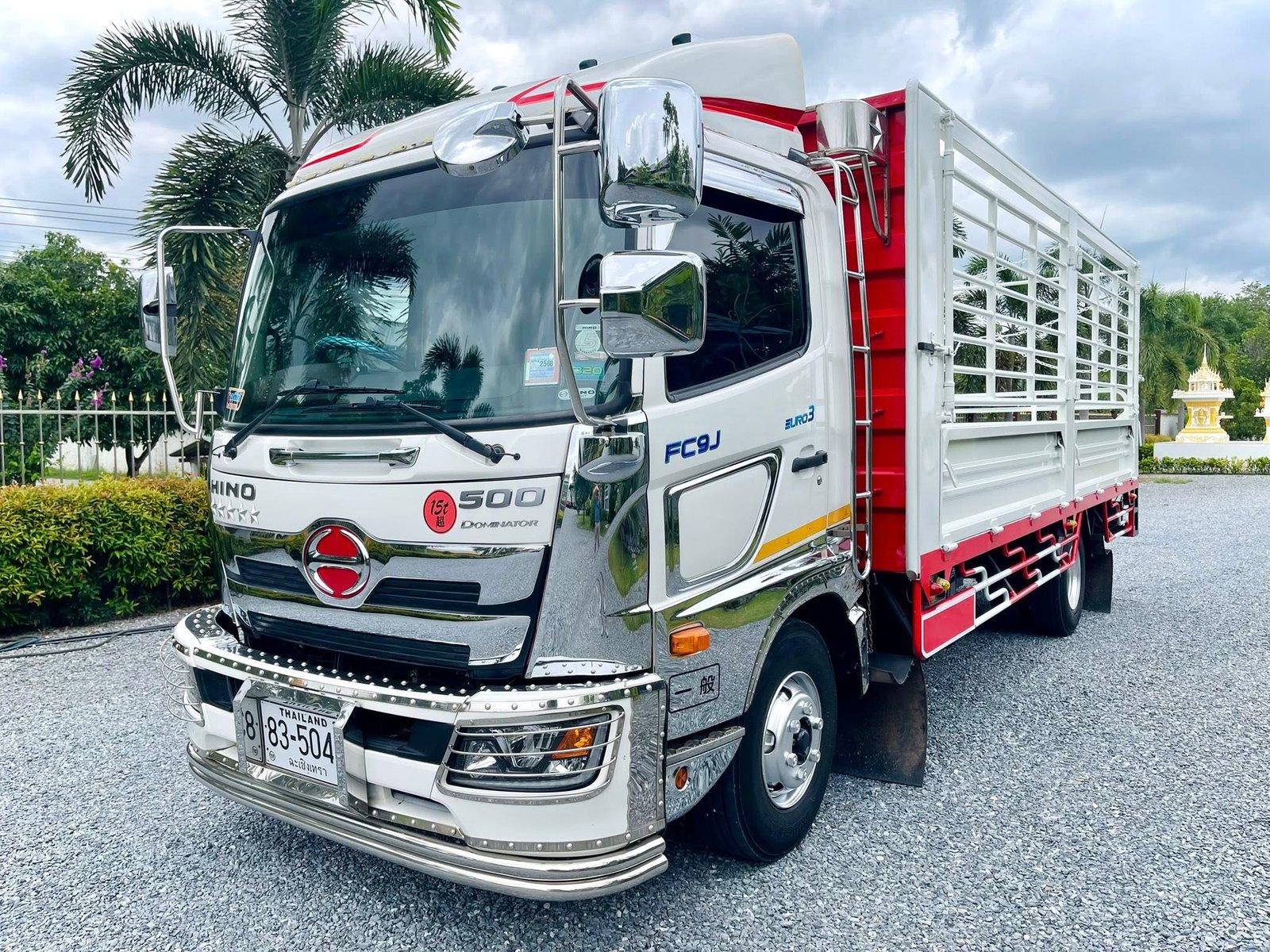 6 ล้อ HINO 500 DOMINATOR FC9J 175 แรงเทอร์โบ ปี 2565 #QW