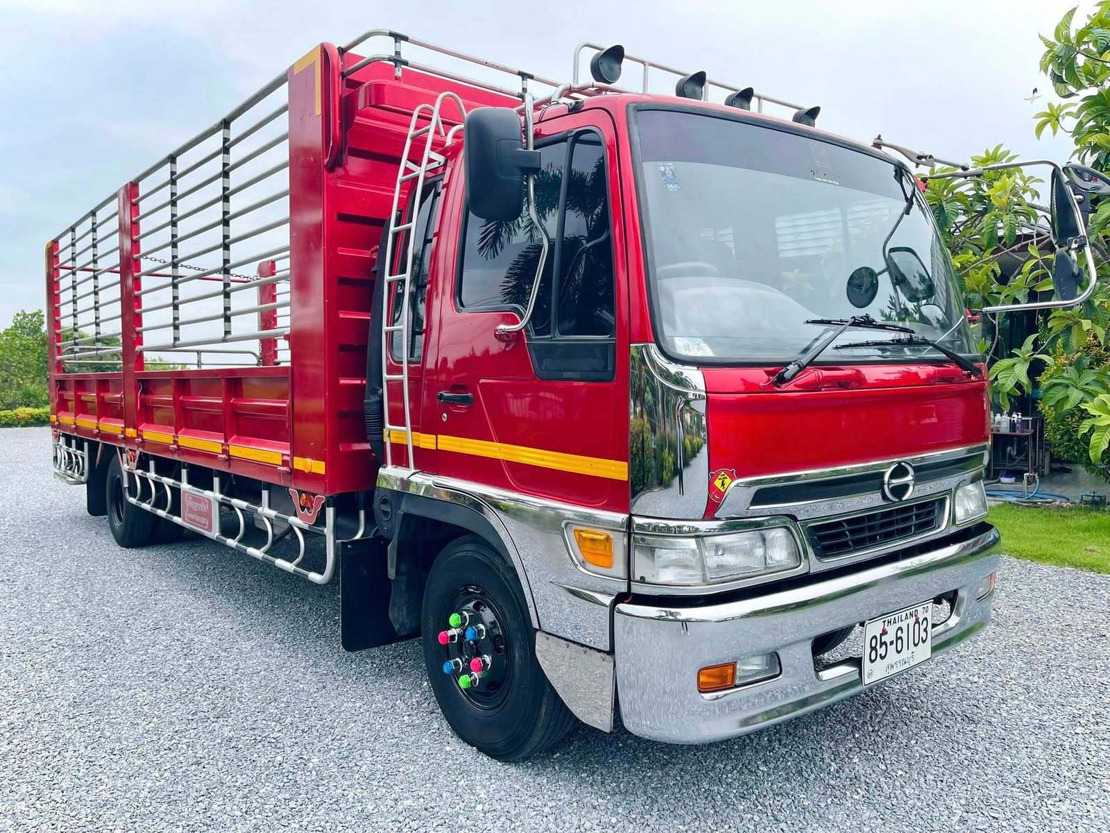 6 ล้อ HINO FD1J เครื่อง 195 แรง ปี 2554 #QW