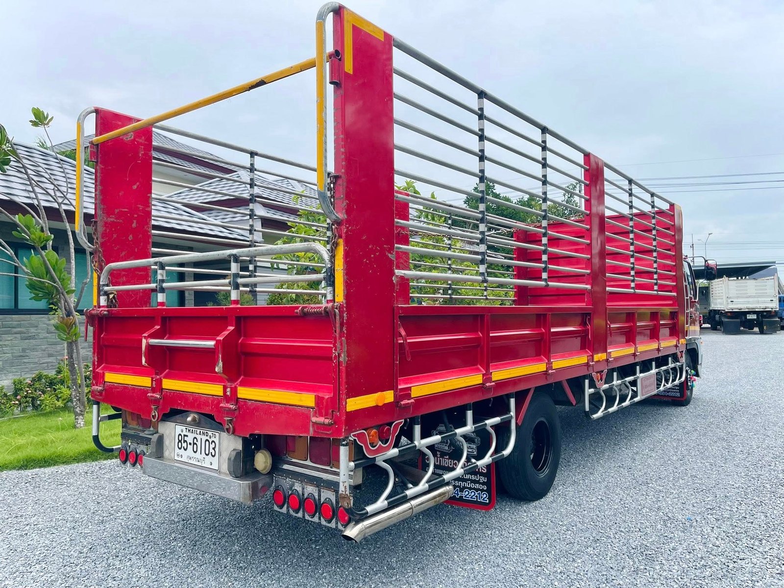 6 ล้อ HINO FD1J เครื่อง 195 แรง ปี 2554 #QW
