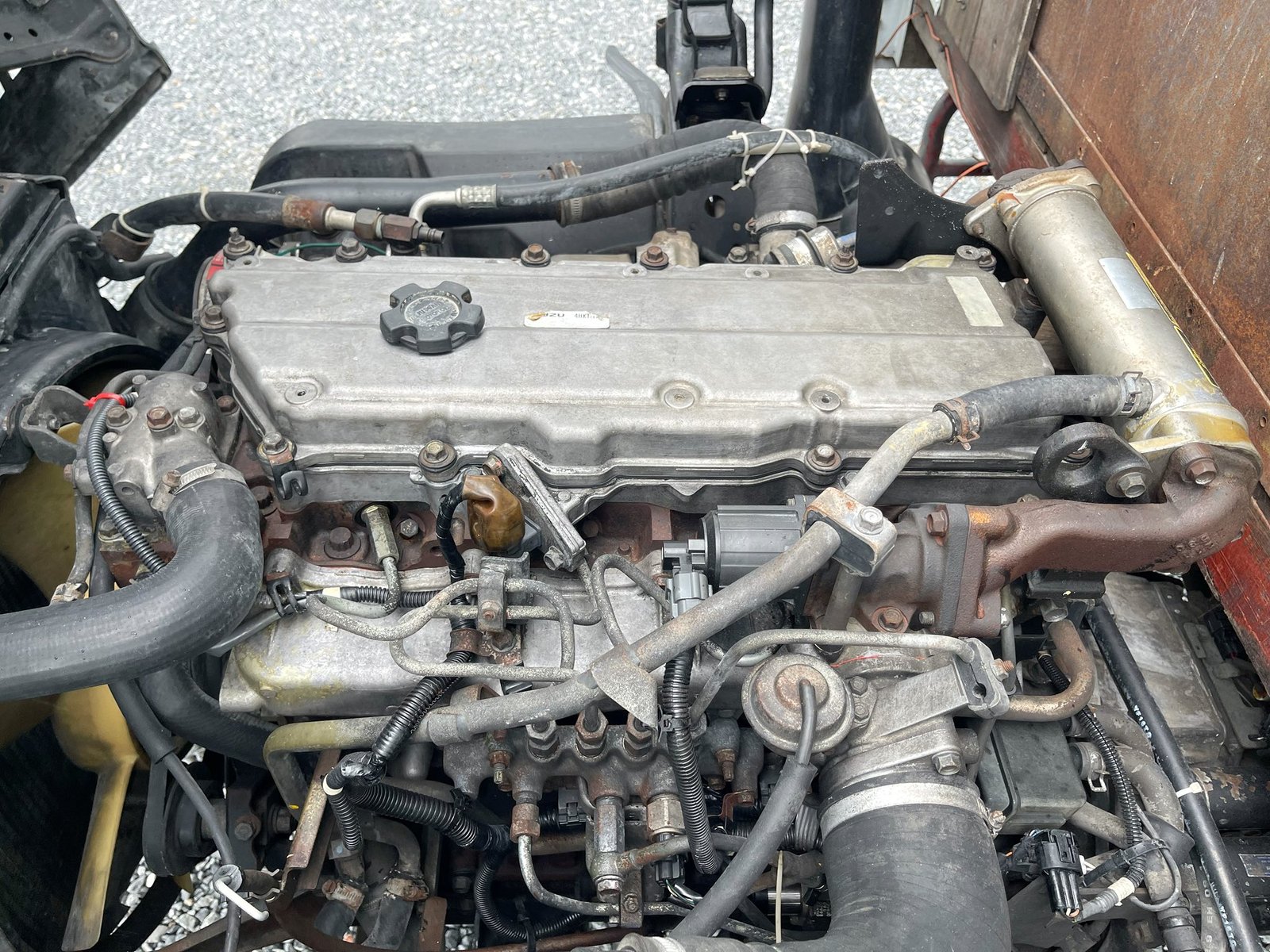 6 ล้อตาเพชร ISUZU NQR 150 แรงเทอร์โบ ปี 2548 #QW