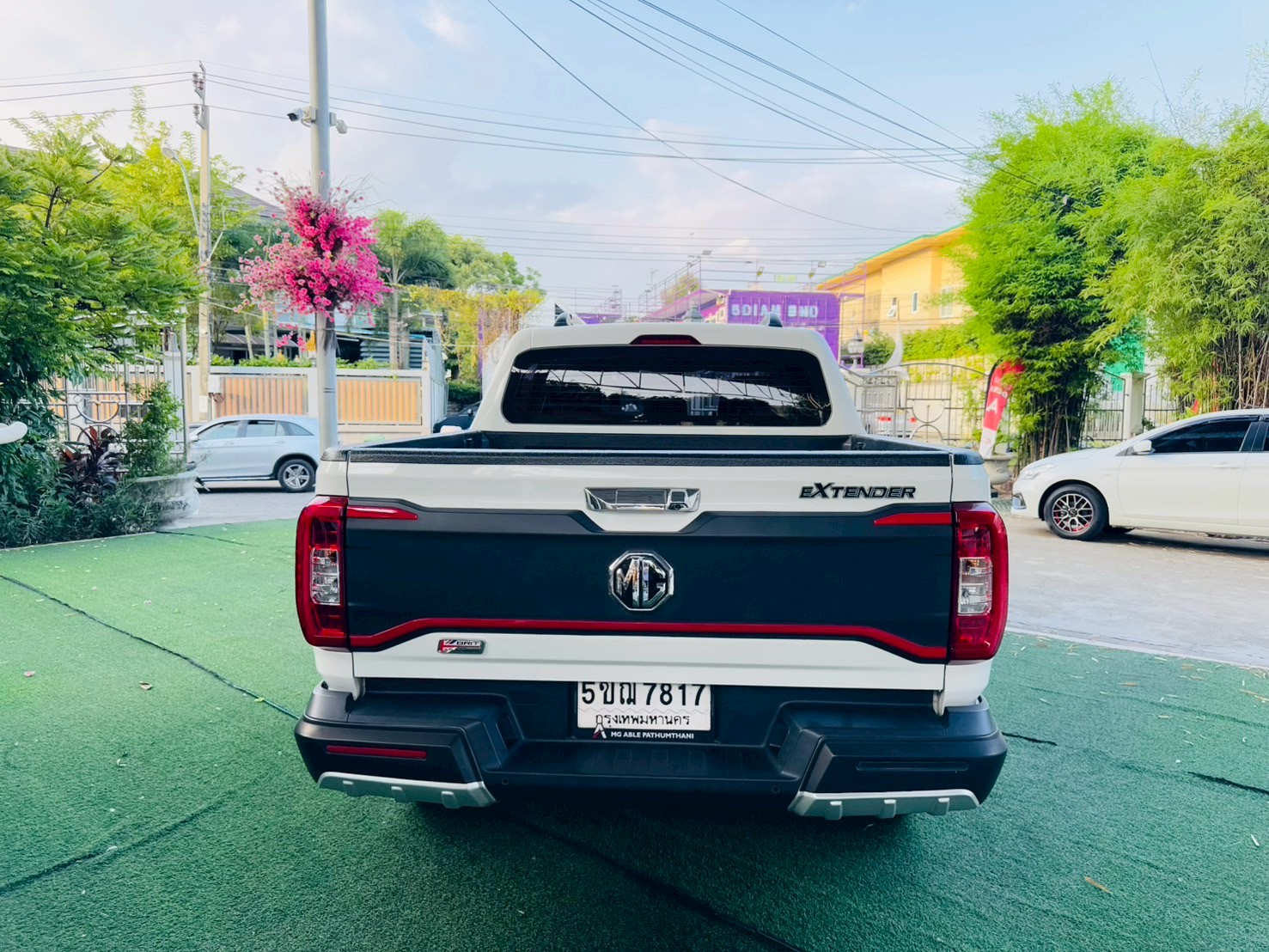 ไมล์แท้ 2x,xxx กม  มีบุ๊คเซอร์วิส กุญแจ2ชุด #MG EXTENDER 4 ประตู 2.0 GRAND X i-Smart ปี 2024