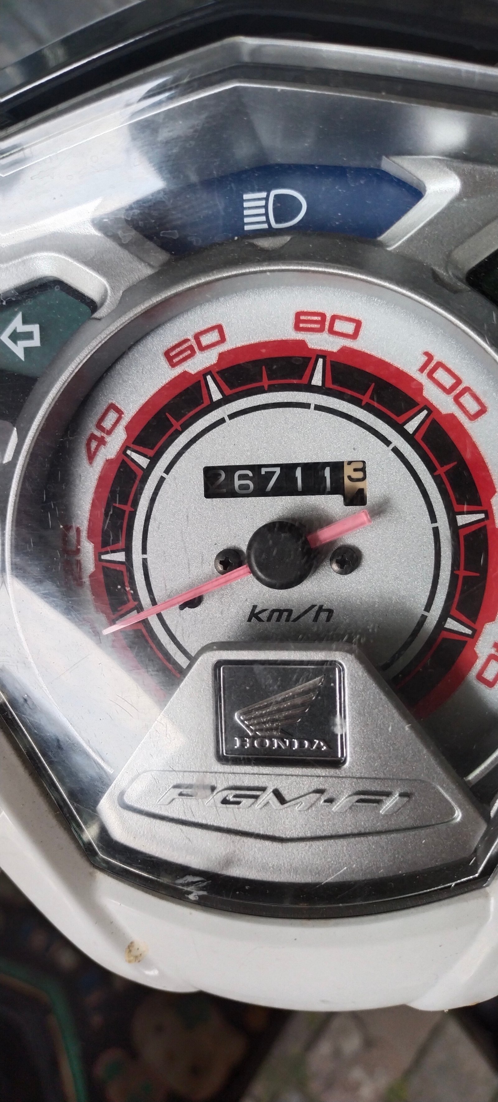 Honda click110i ปี2011รถบ้านไมล์น้อย
