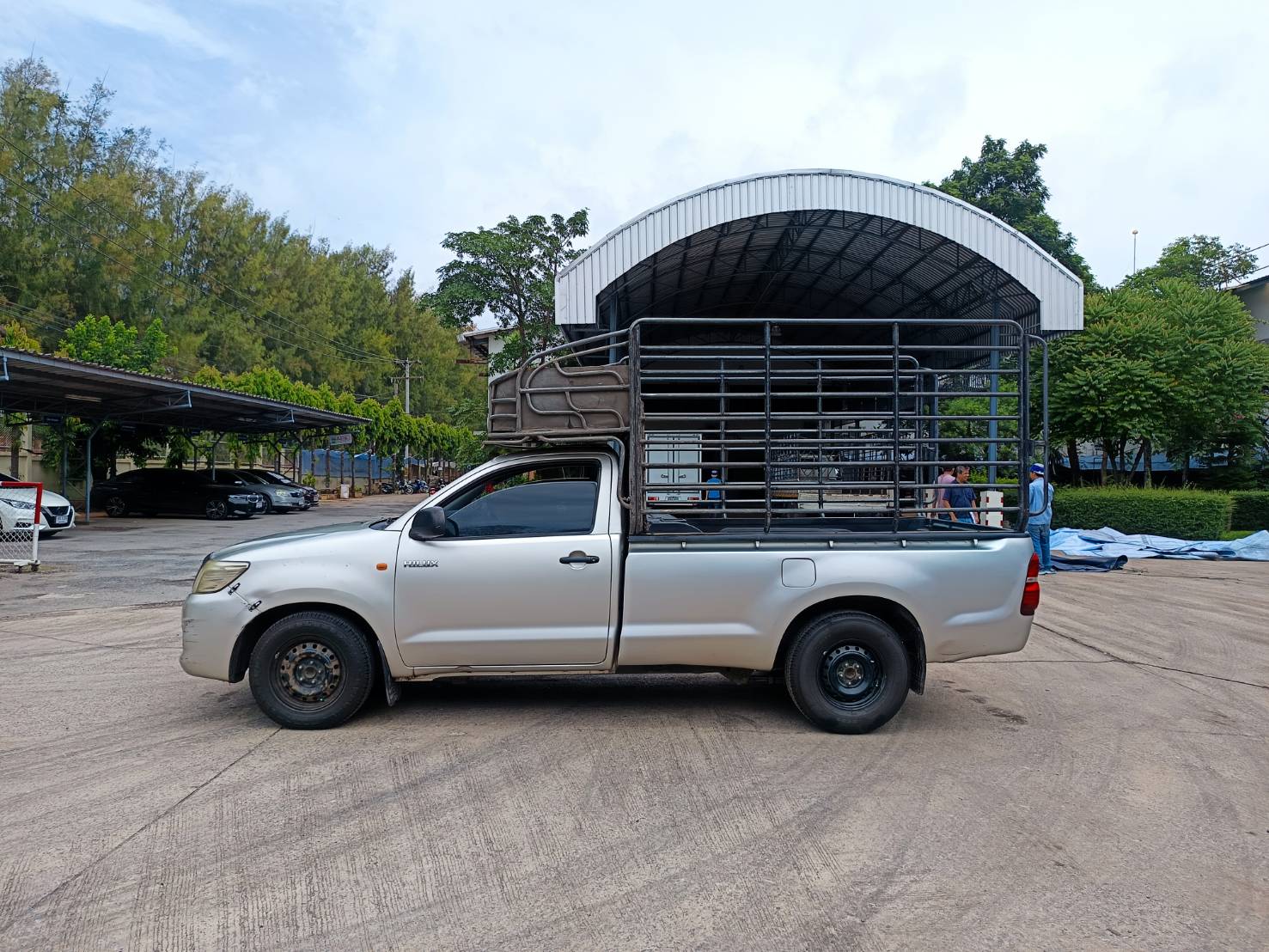 กระบะTOYOTA VIGO CHAMP ตอนเดียว กระบะคอกเหล็ก กระบะTOYOTA VIGO CHAMP ตอนเดียว กระบะคอกเหล็ก