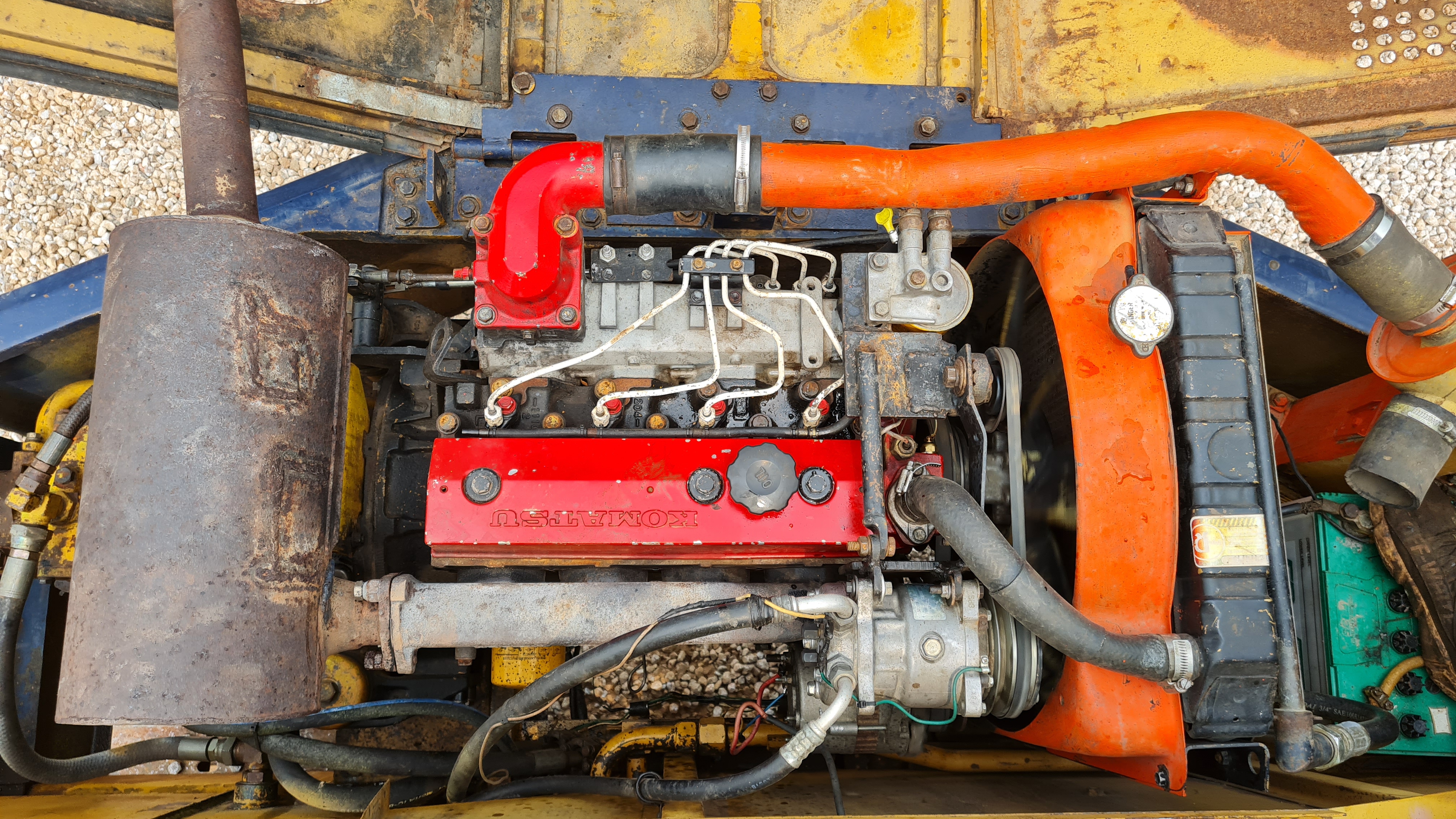 ขาย แบคโฮ KOMATSU PC60 - 5 สภาพพร้อมใช้งานครับ