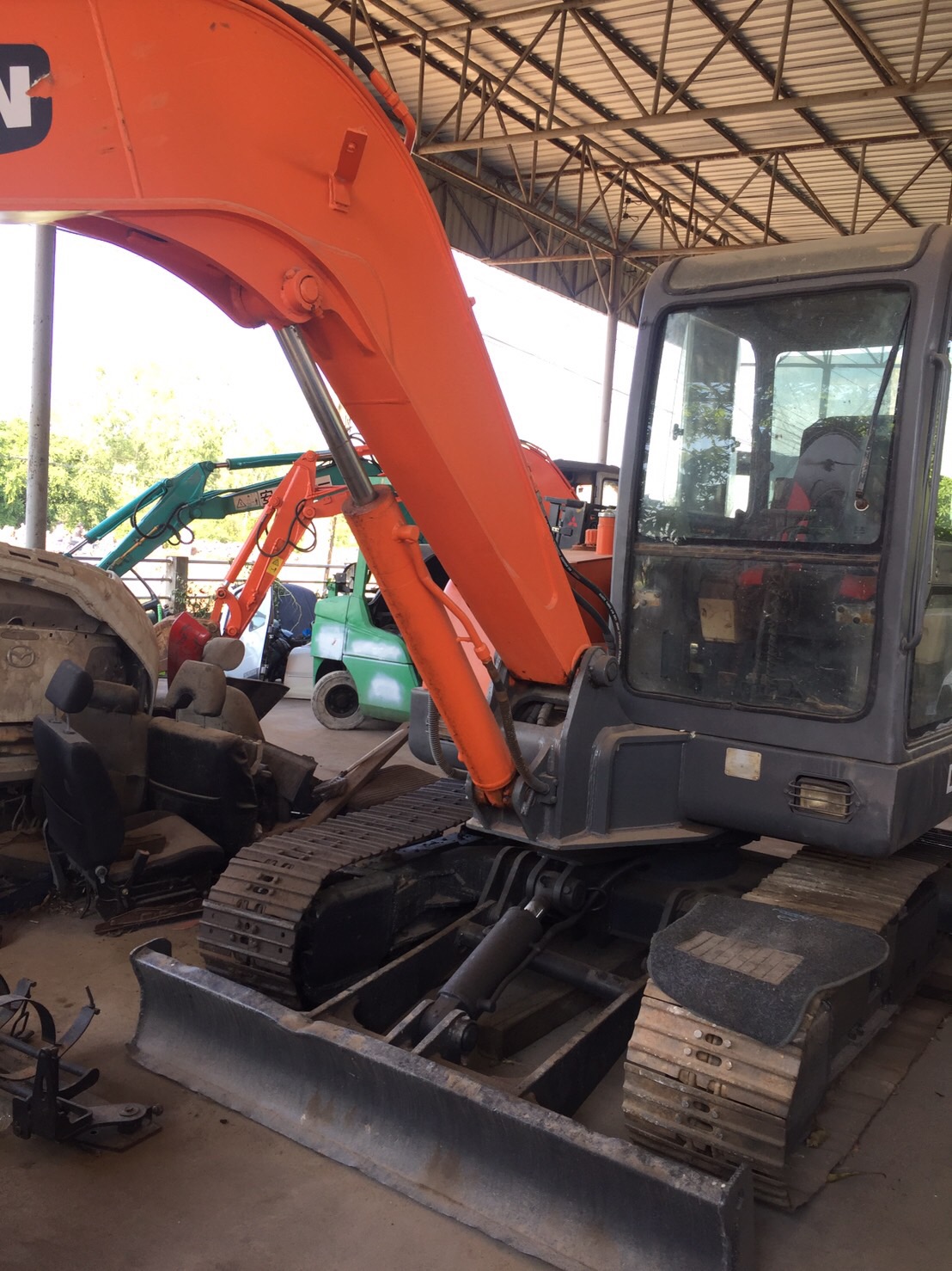 ขายรถขุด DOOSAN DH55-7 สภาพดี ใช้งานได้เลย