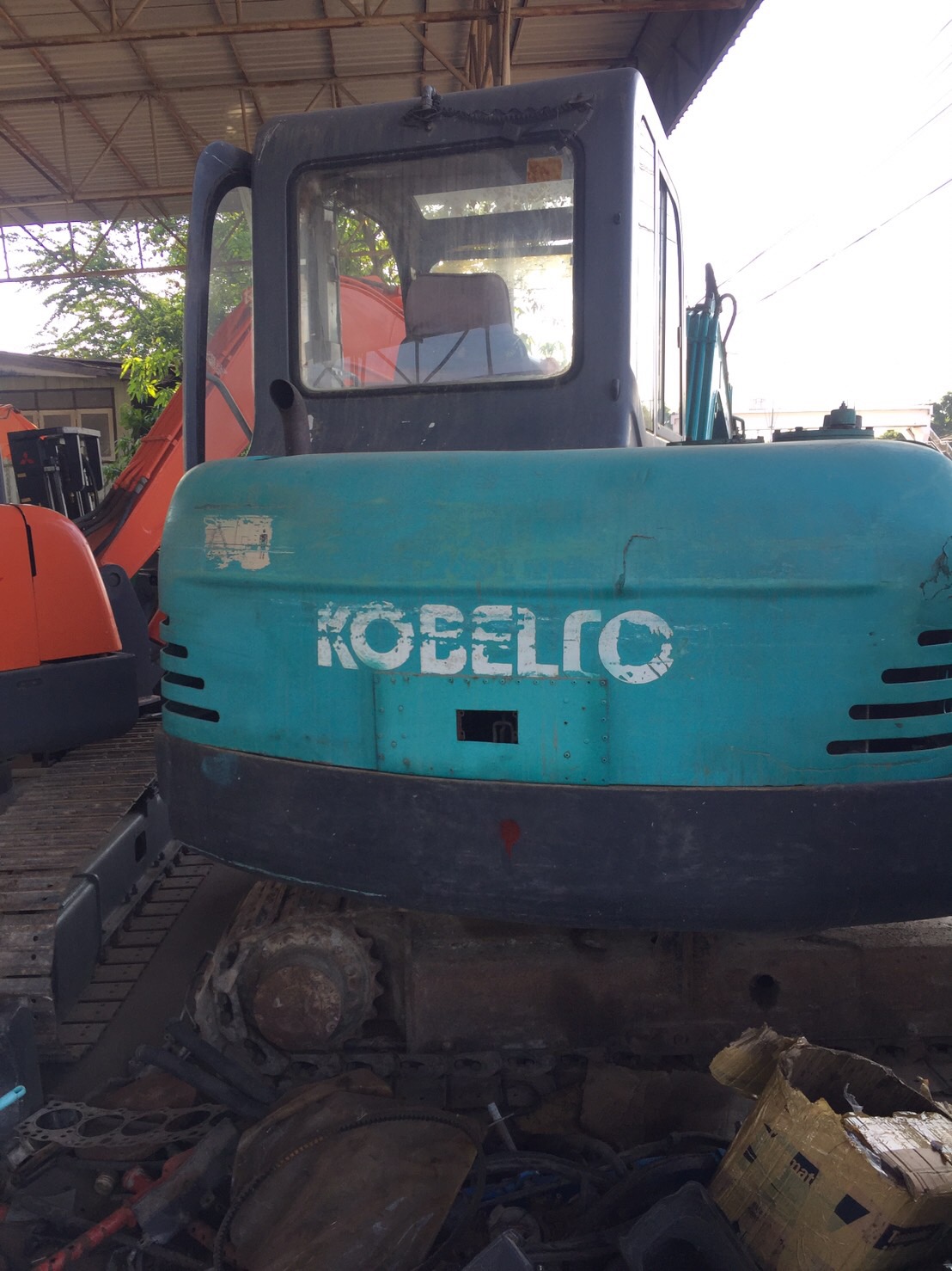 ขายรถขุด KOBE SK55-C เก่านอก สภาพดี ขายรถขุด KOBE SK55-C เก่านอก สภาพดี