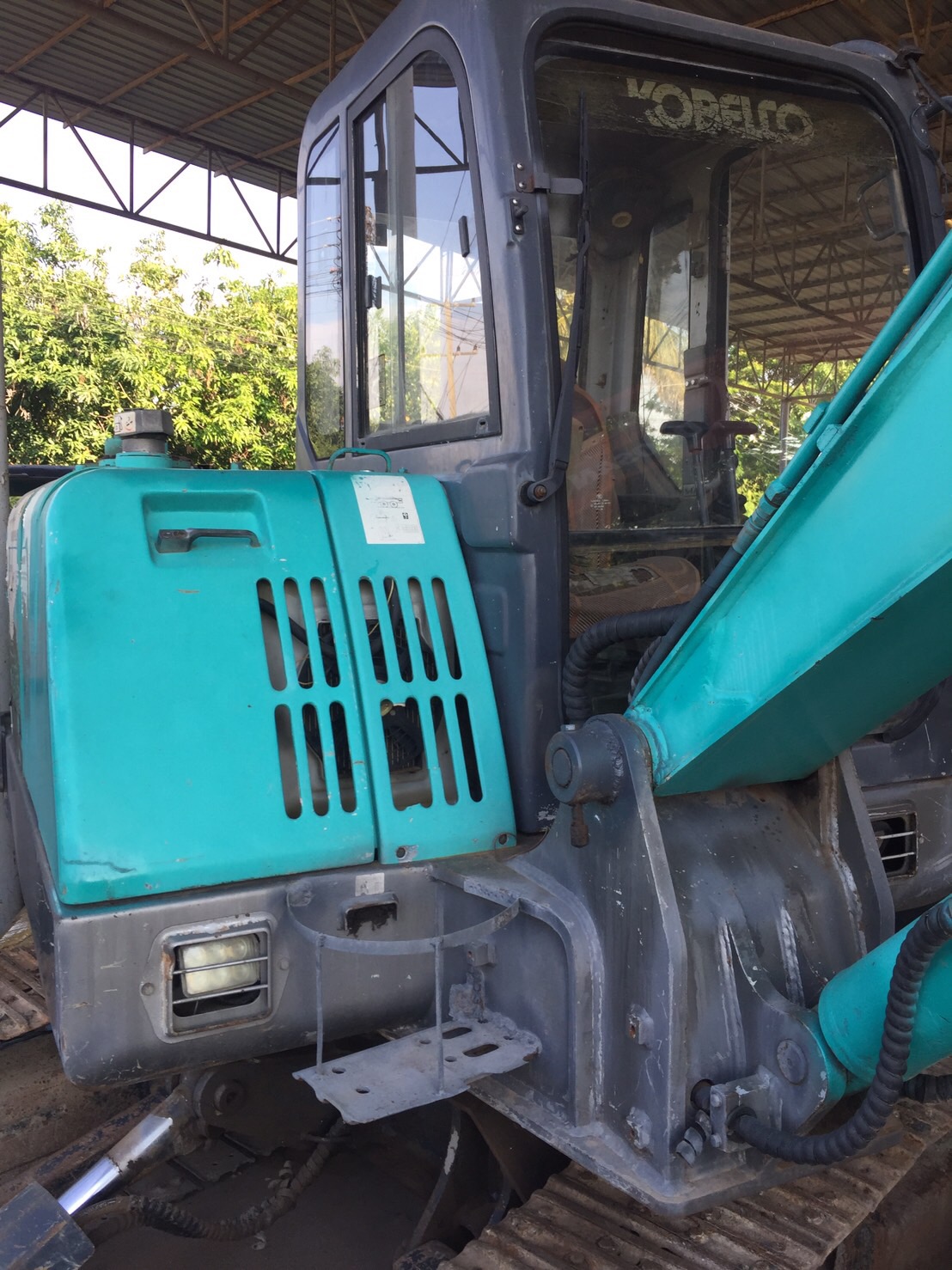 ขายรถขุด KOBE SK55-C เก่านอก สภาพดี