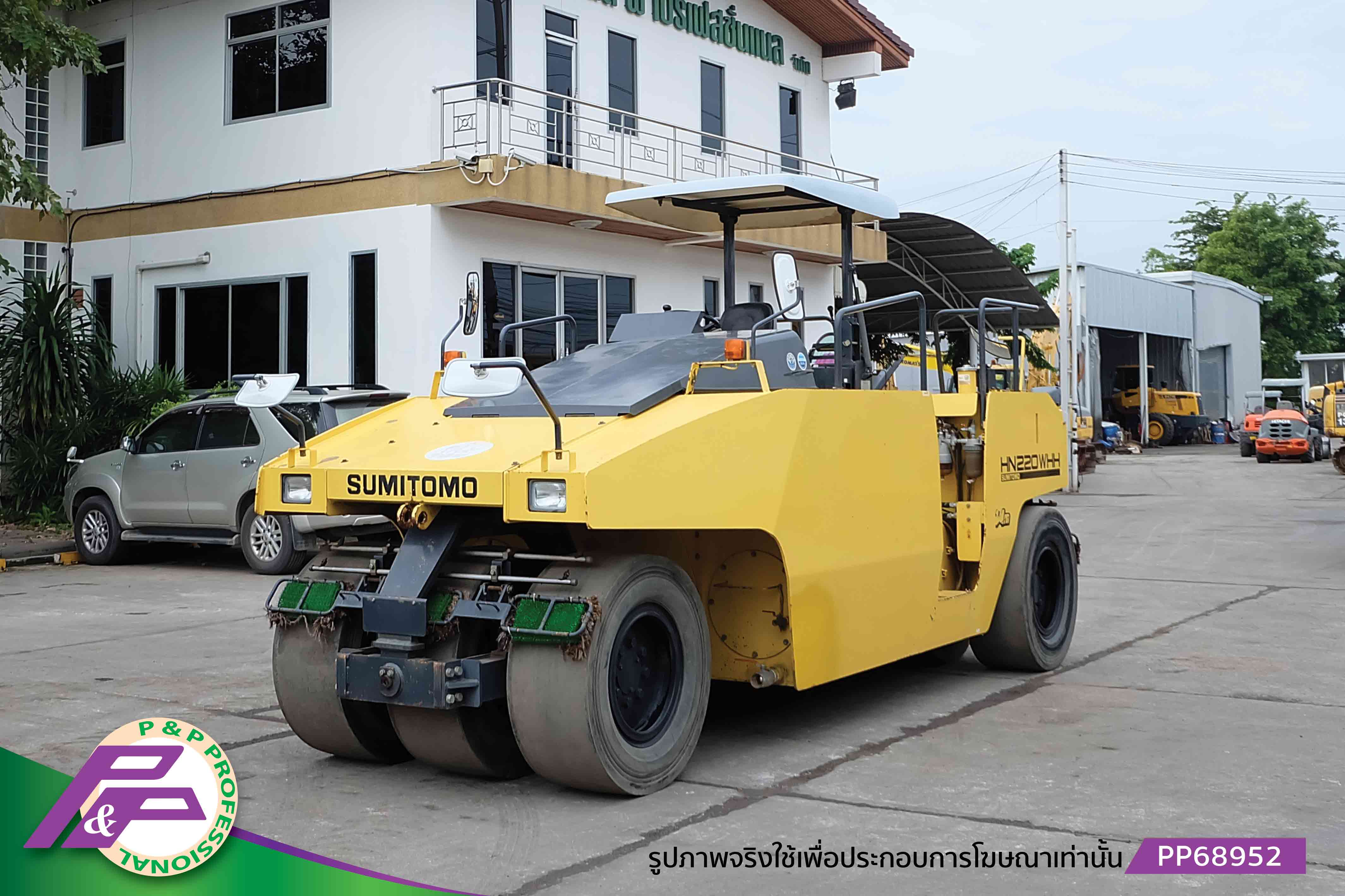 ขายรถบด SUMITOMO HN220WHH-2 ราคา 760,000 บาท เก่านอกสภาพดี โดย P&P Pro