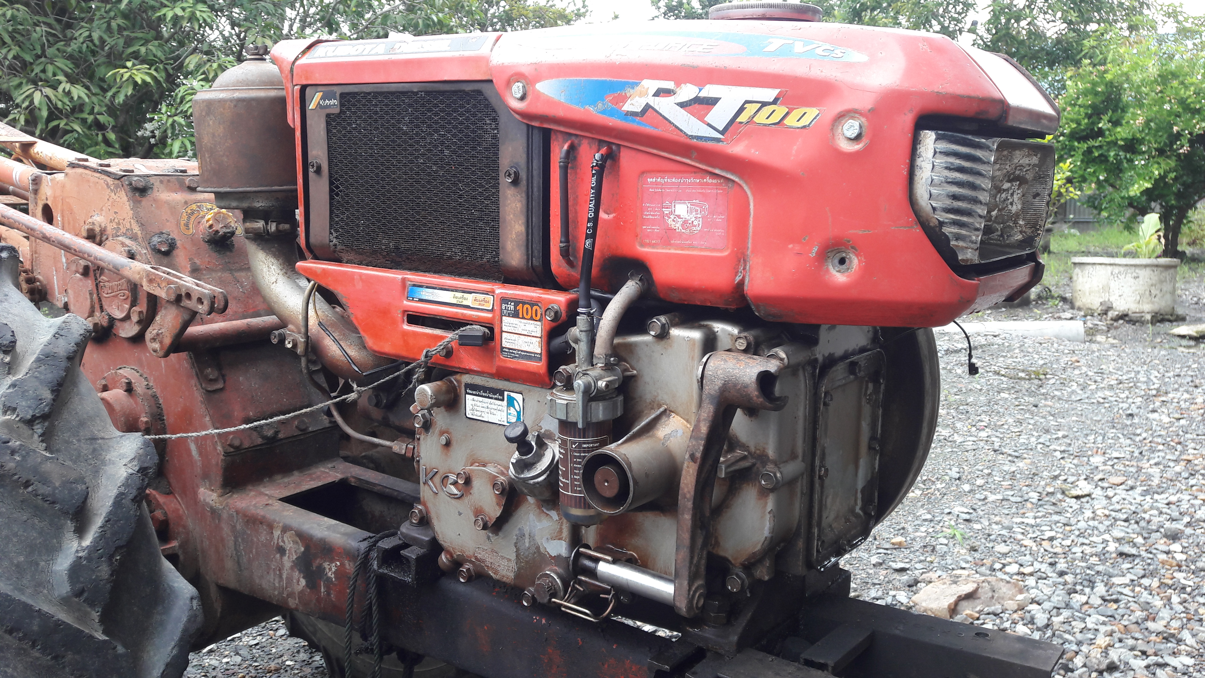 เครื่องยนต์ดีเซลคูโบต้า RT100   10 แรงม้า