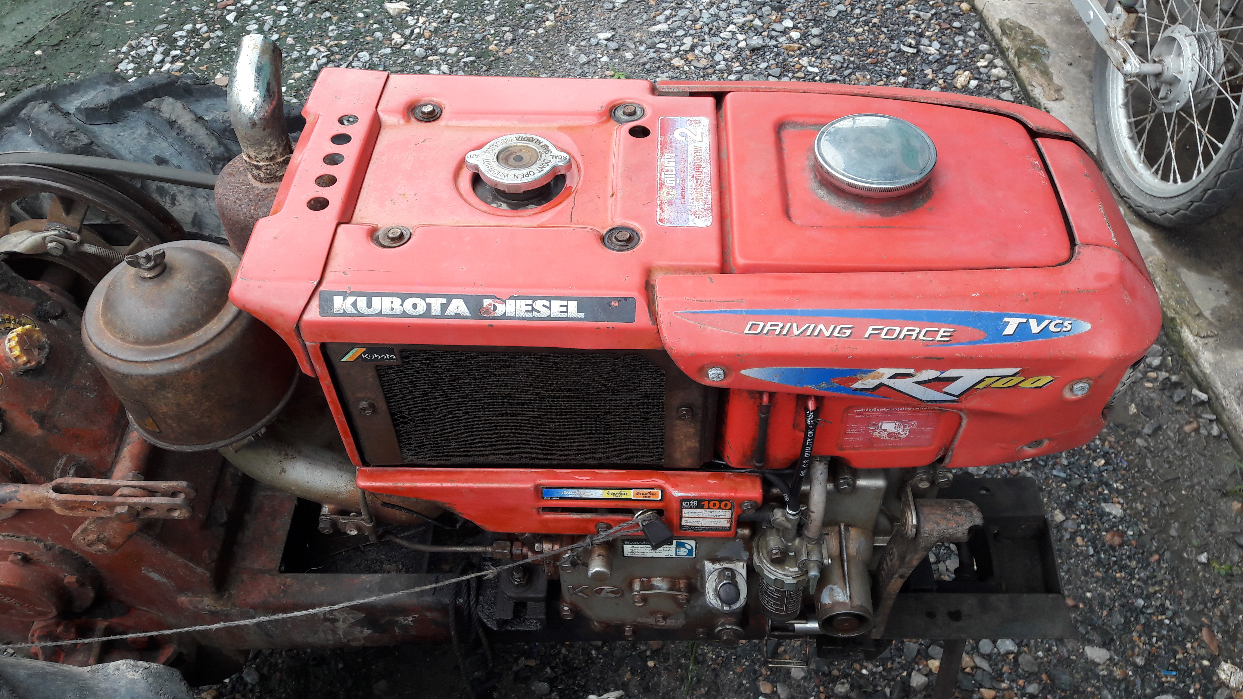 เครื่องยนต์ดีเซลคูโบต้า RT100   10 แรงม้า