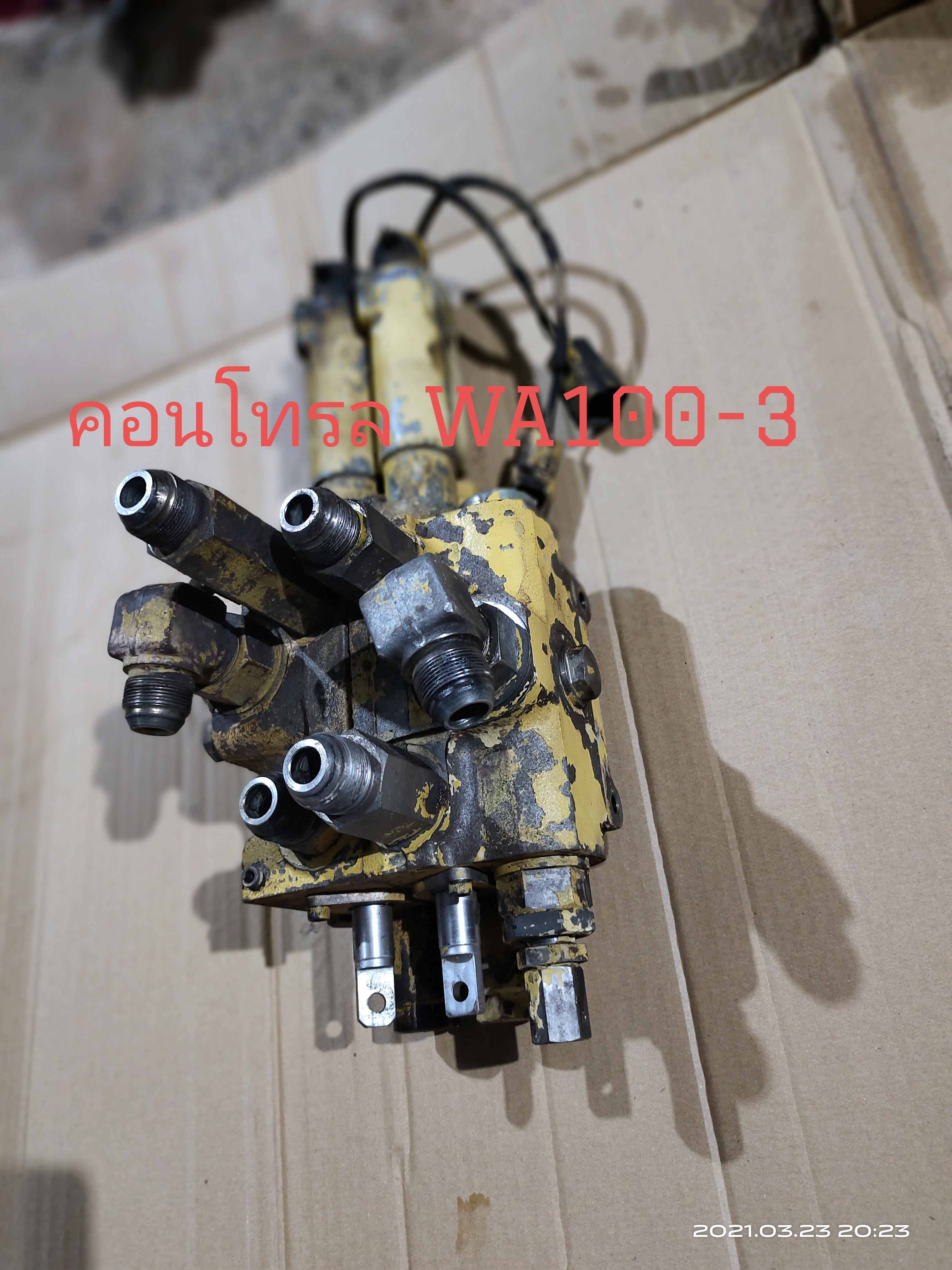 คอนโทรลรถตัก WA100-3